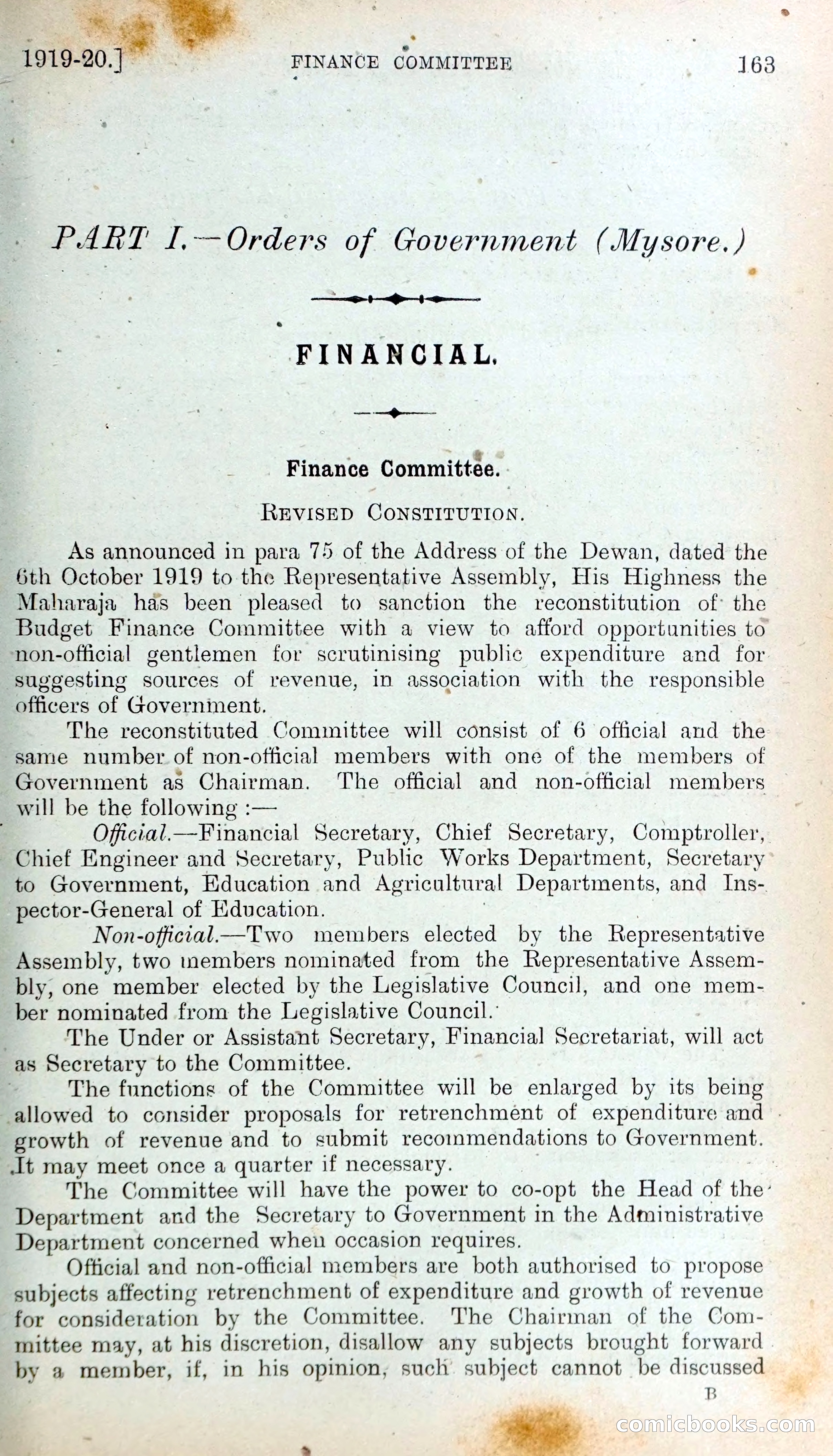 Mysore Blue Book Journal, Vol. IV — page 172 of 395