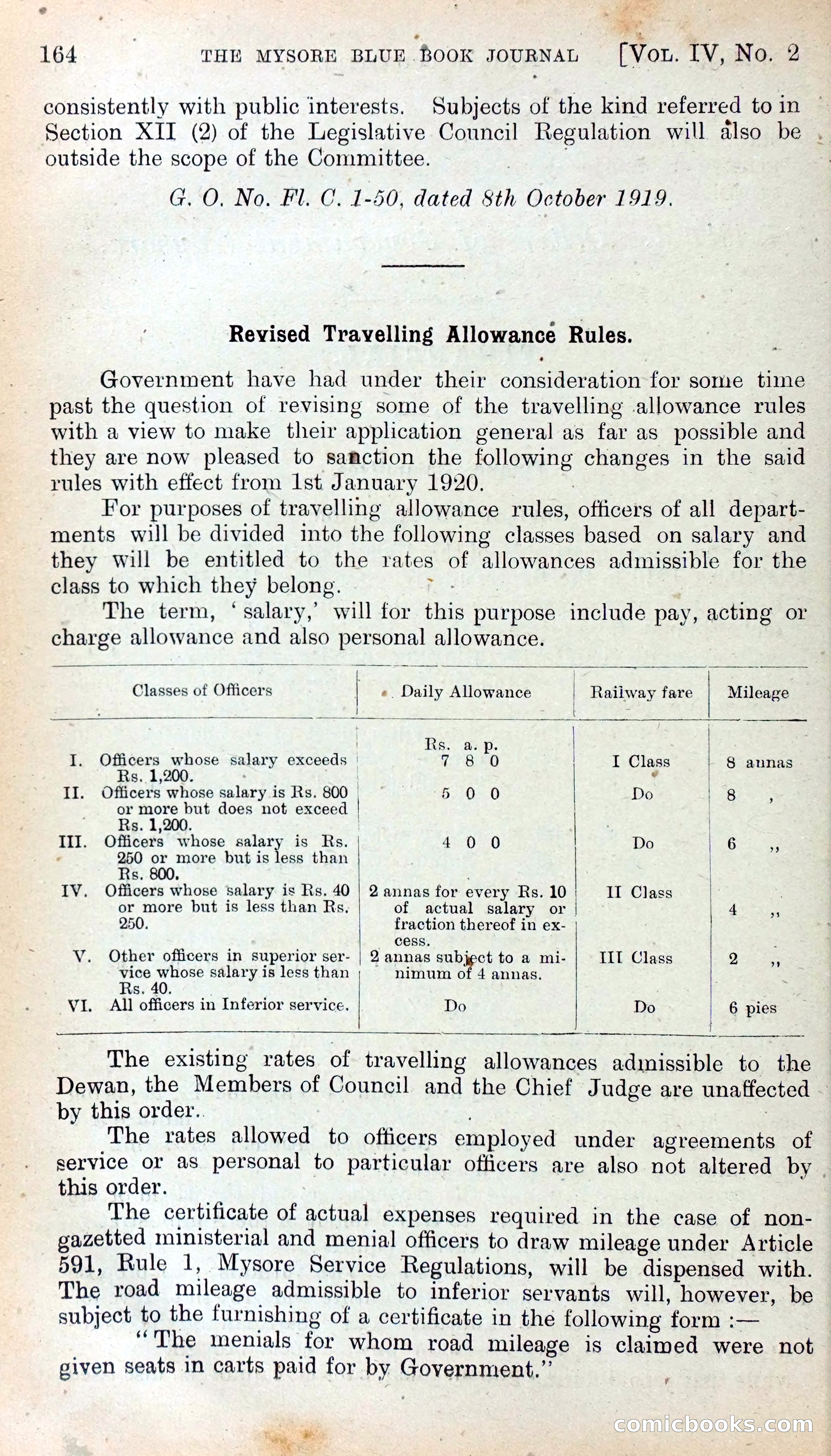 Mysore Blue Book Journal, Vol. IV — page 173 of 395