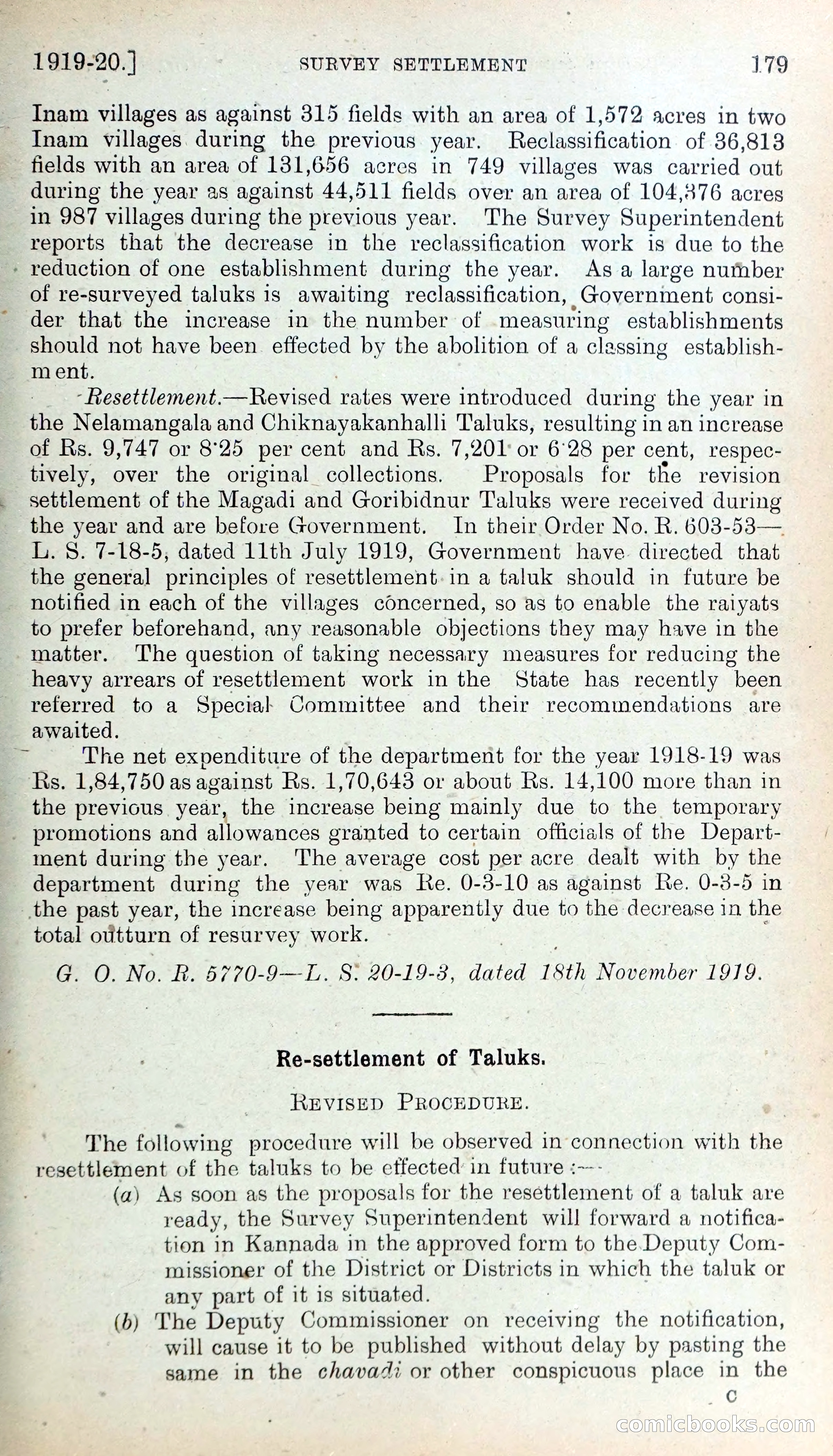 Mysore Blue Book Journal, Vol. IV — page 188 of 395