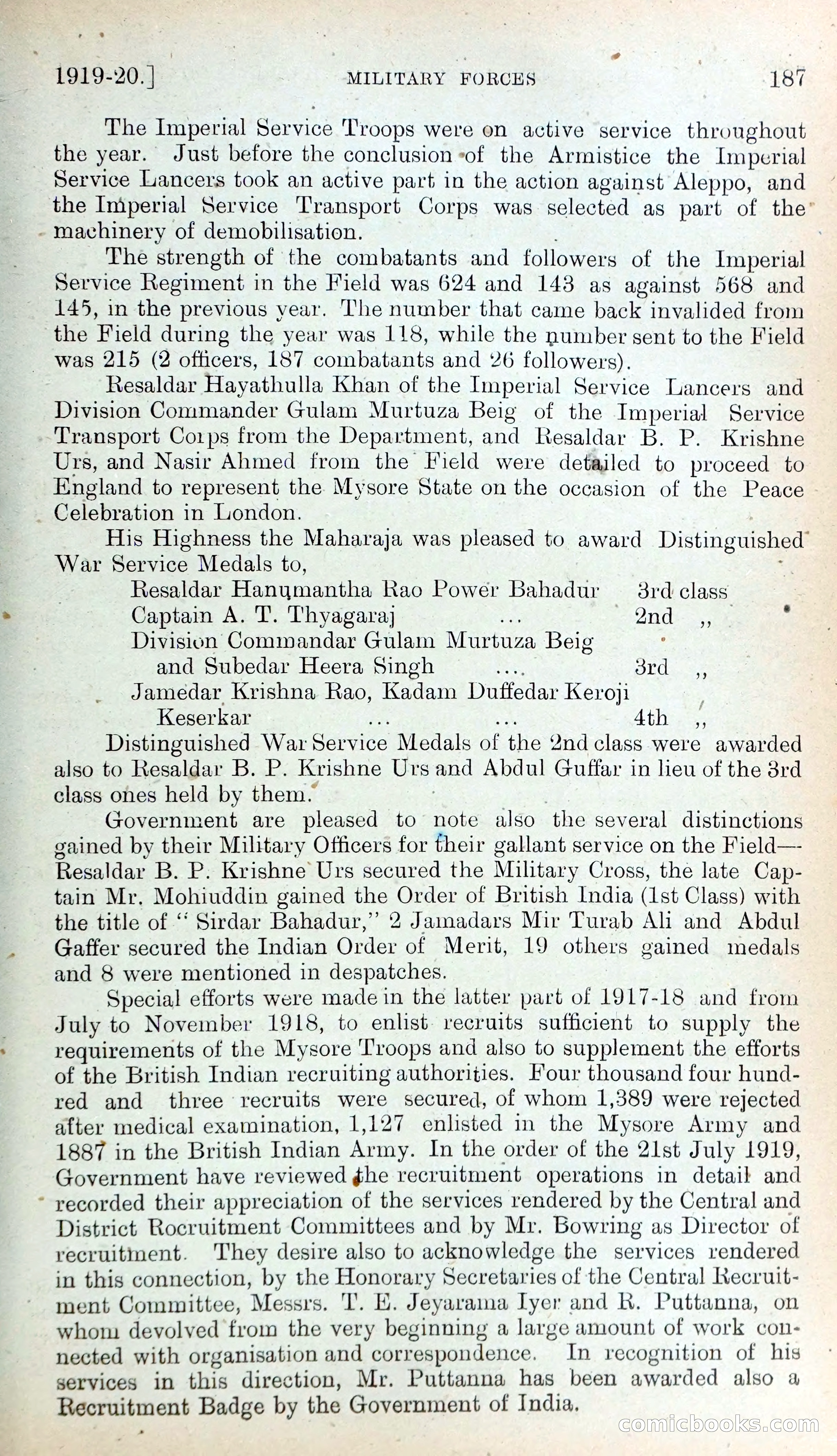 Mysore Blue Book Journal, Vol. IV — page 196 of 395