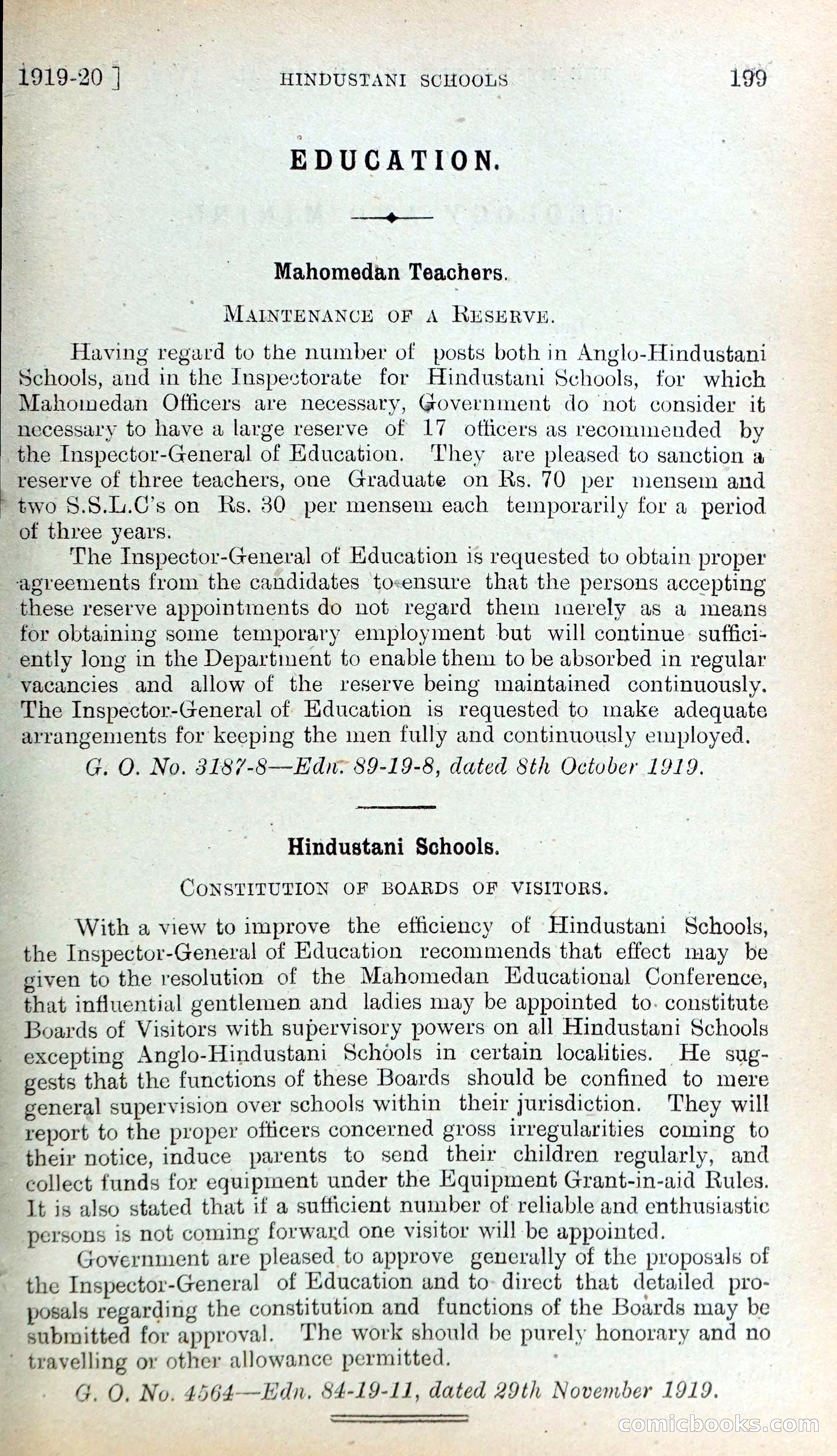 Mysore Blue Book Journal, Vol. IV — page 208 of 395