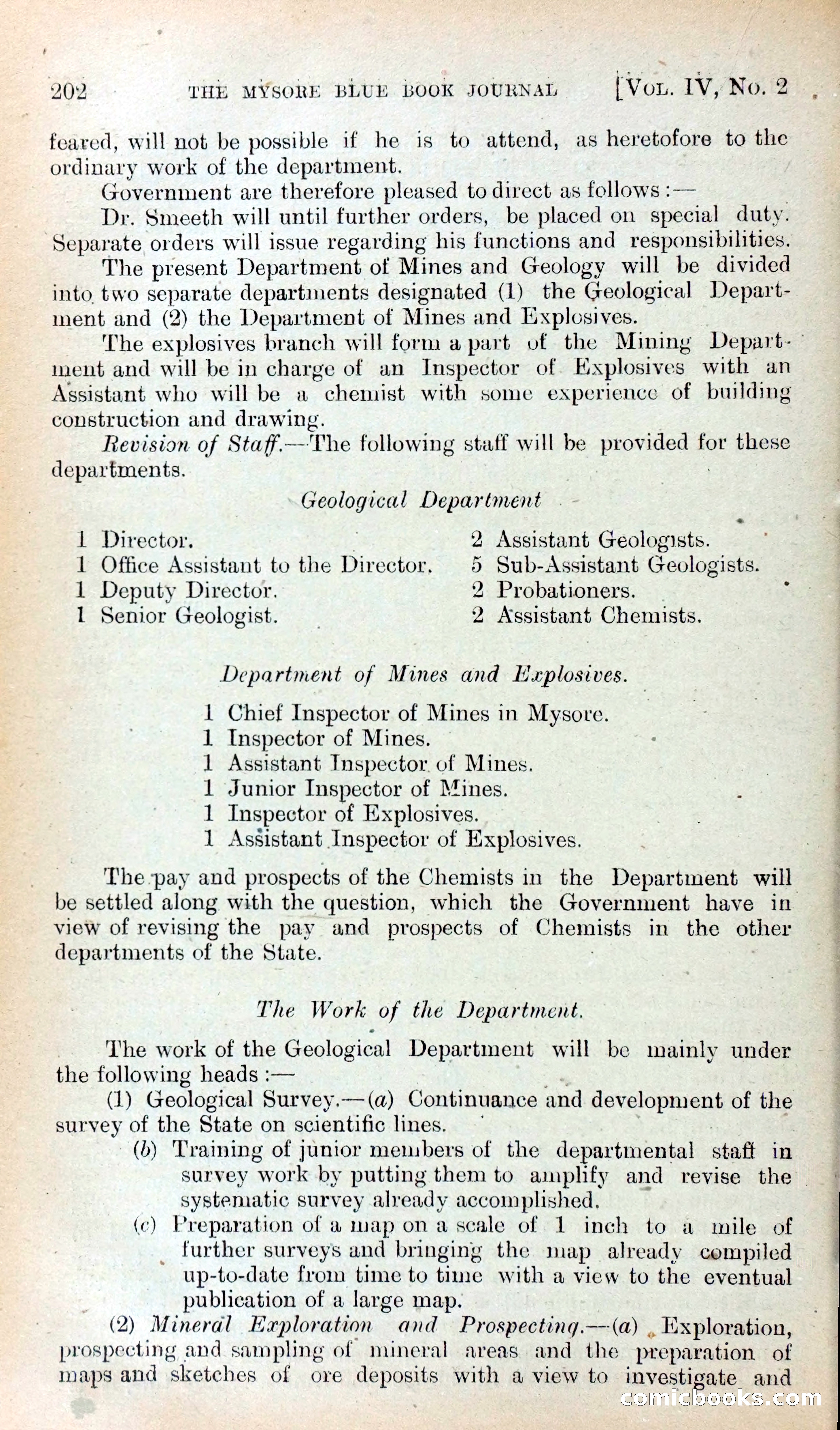 Mysore Blue Book Journal, Vol. IV — page 211 of 395