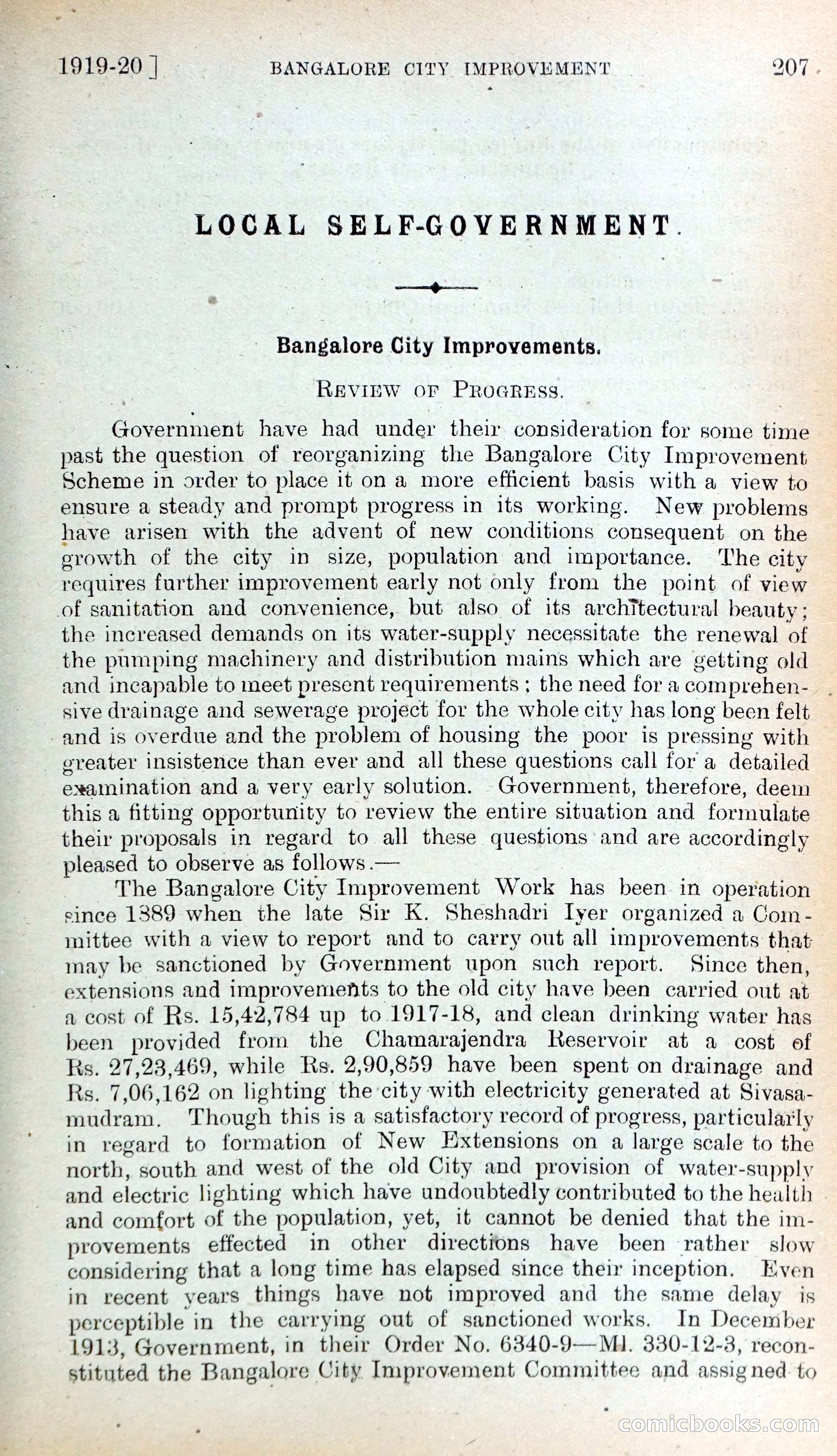 Mysore Blue Book Journal, Vol. IV — page 216 of 395