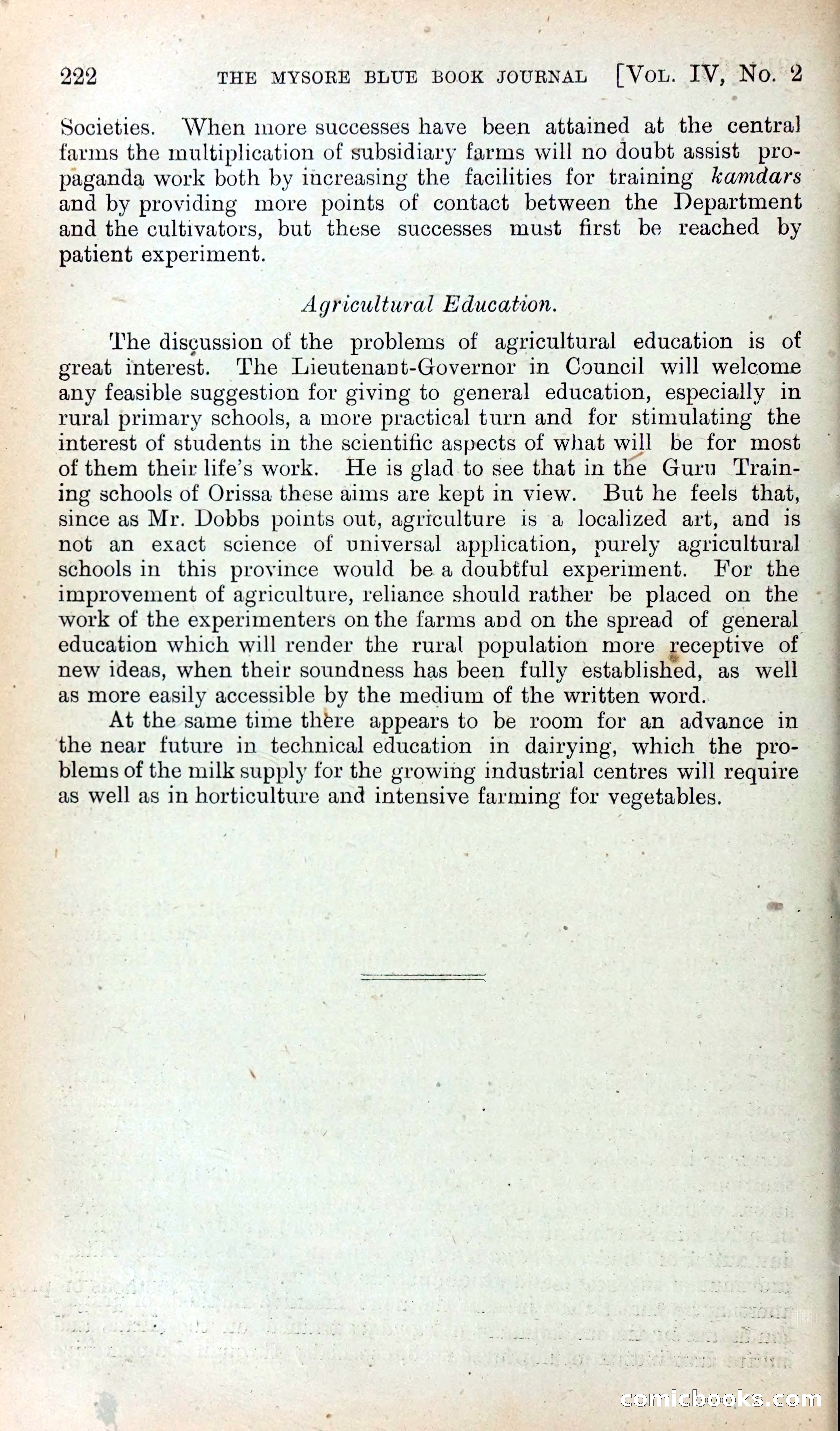 Mysore Blue Book Journal, Vol. IV — page 231 of 395