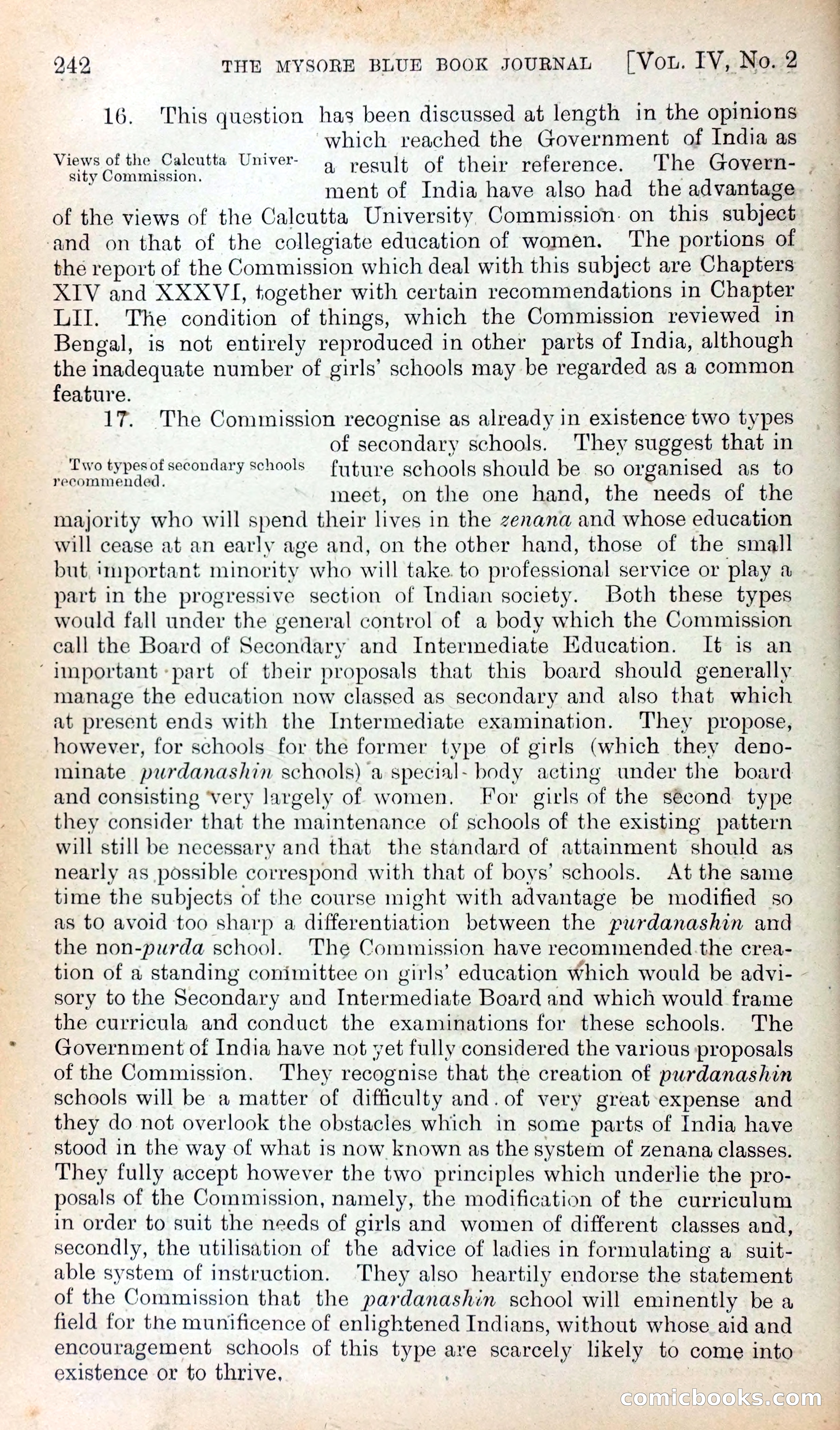 Mysore Blue Book Journal, Vol. IV — page 251 of 395