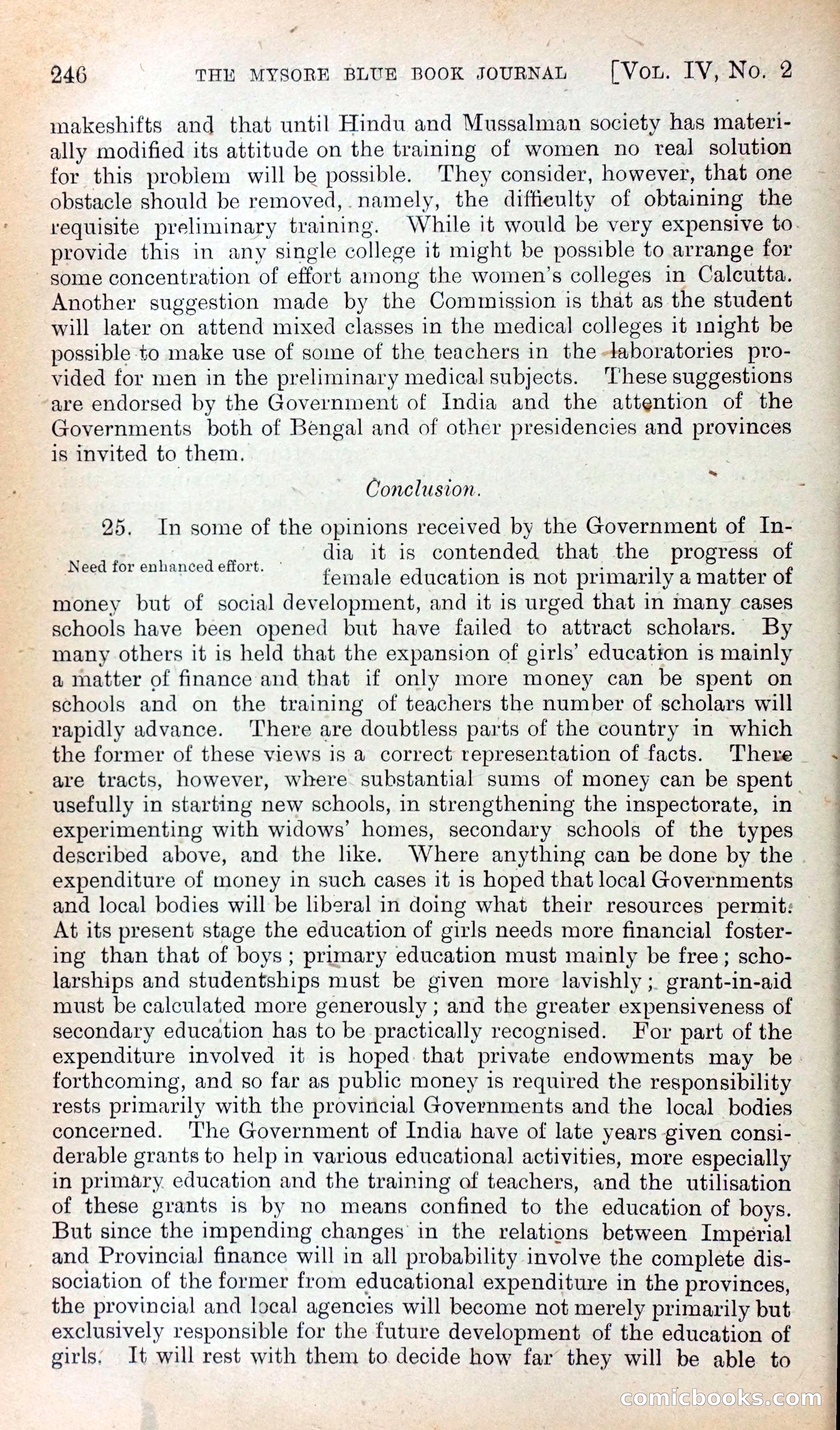 Mysore Blue Book Journal, Vol. IV — page 255 of 395
