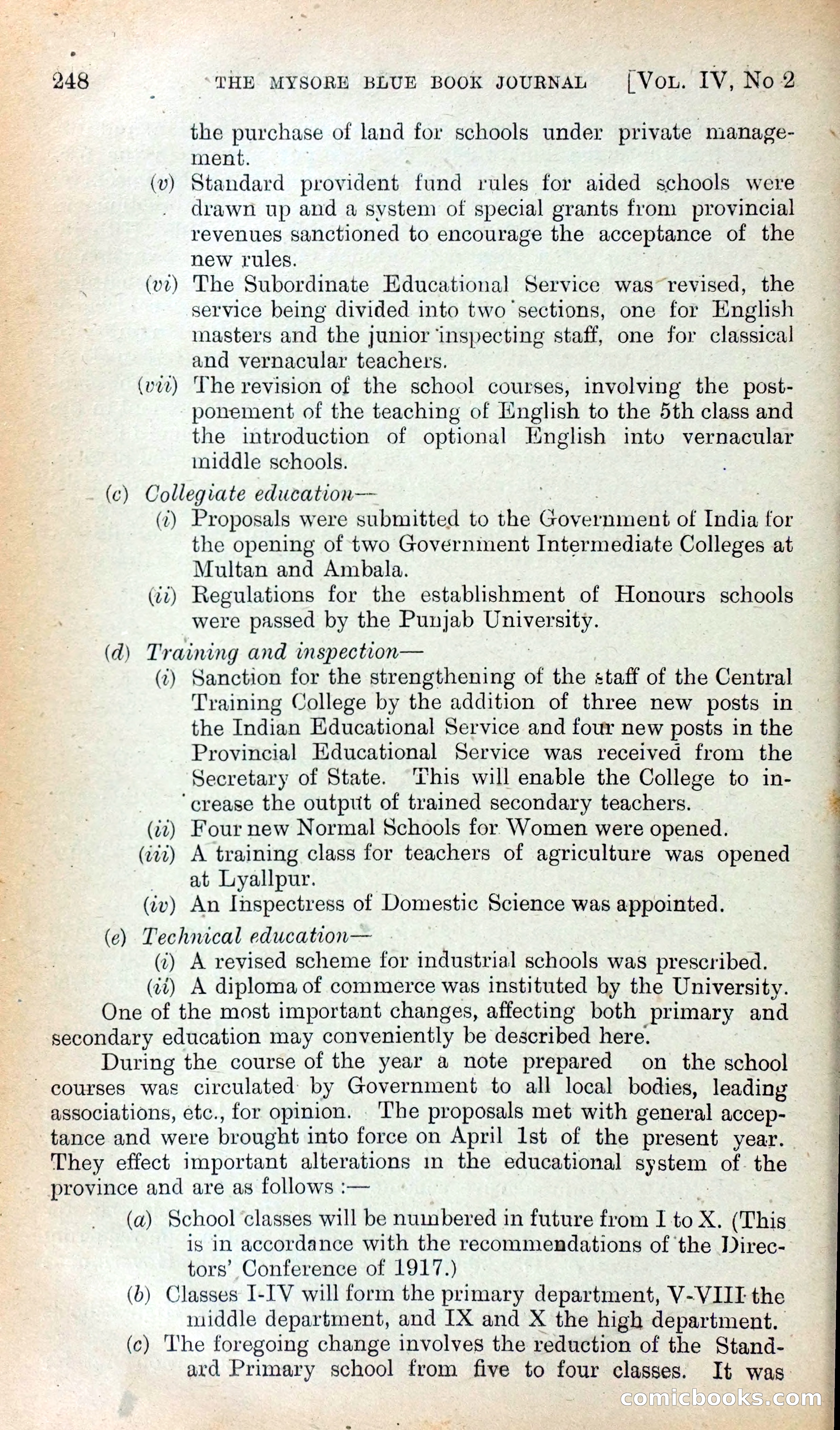 Mysore Blue Book Journal, Vol. IV — page 257 of 395