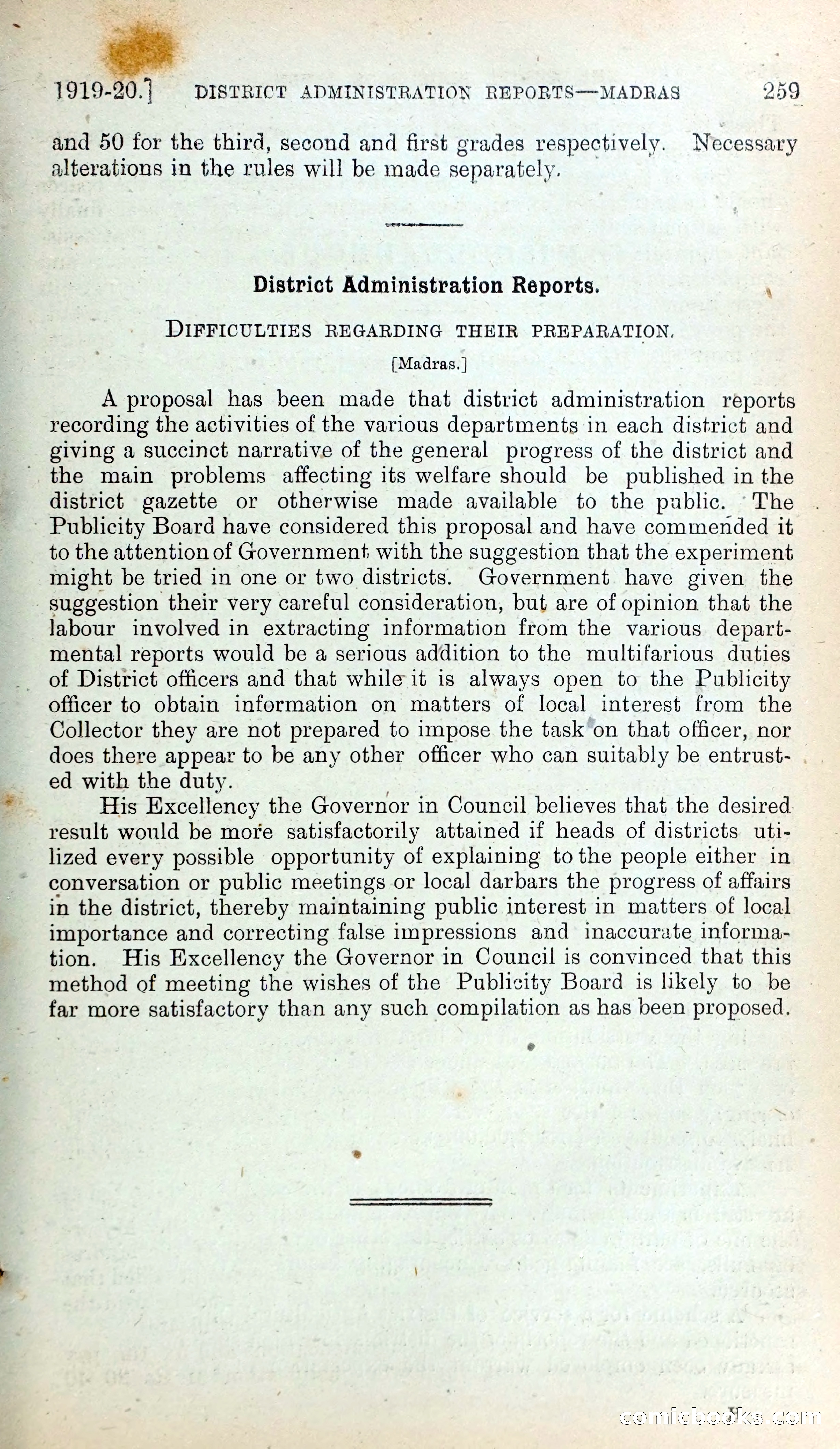 Mysore Blue Book Journal, Vol. IV — page 268 of 395