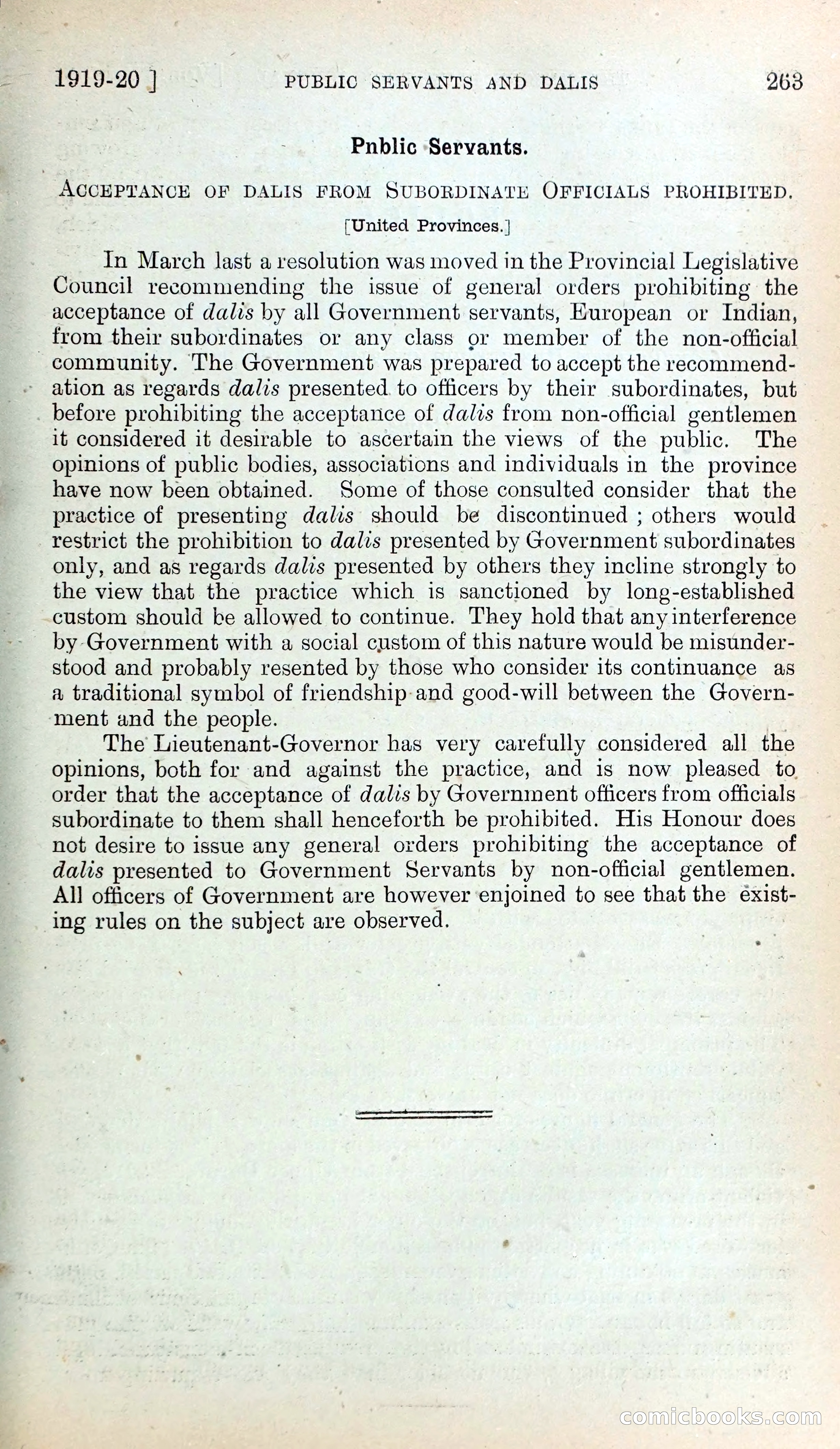 Mysore Blue Book Journal, Vol. IV — page 272 of 395
