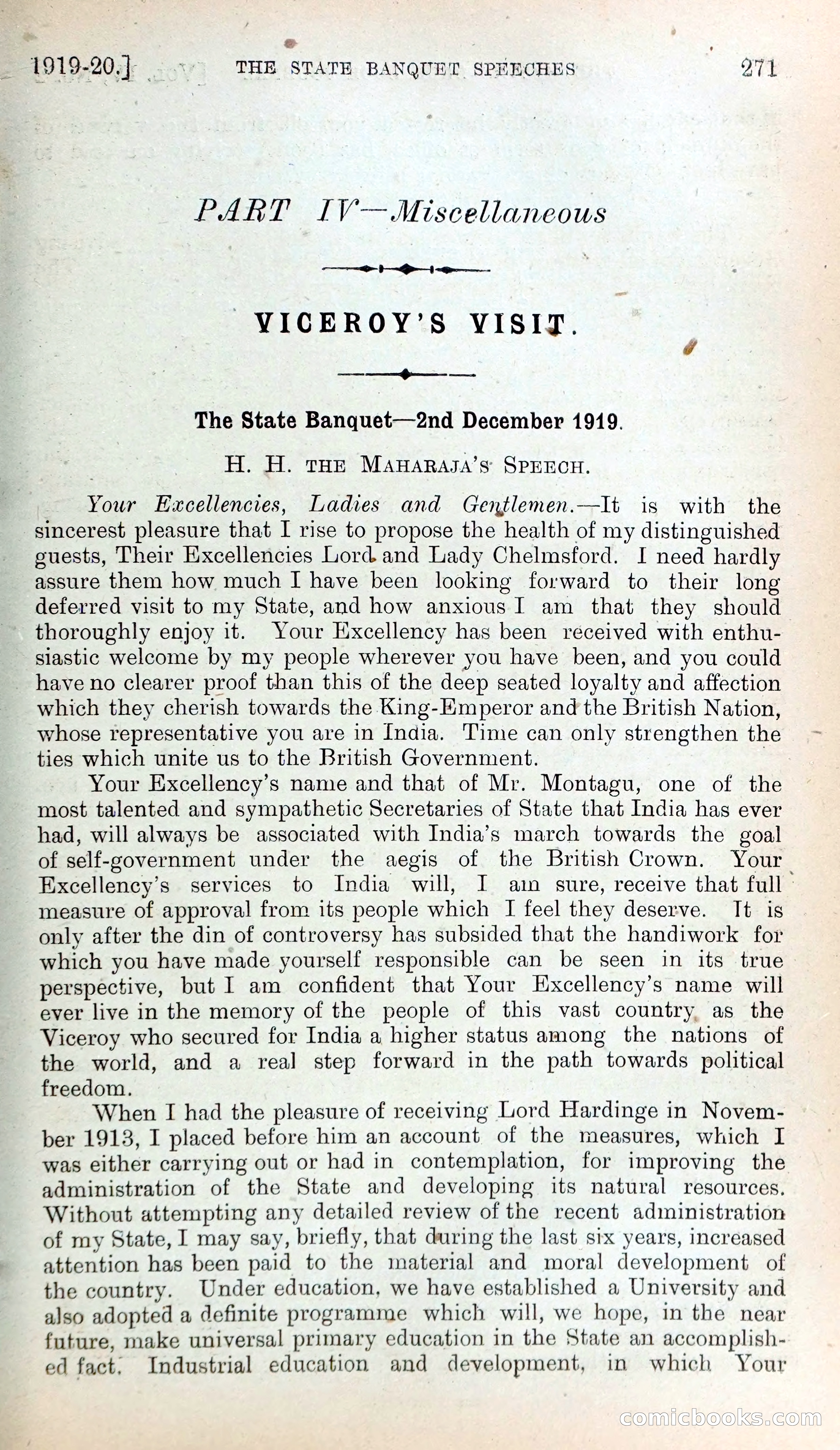 Mysore Blue Book Journal, Vol. IV — page 280 of 395