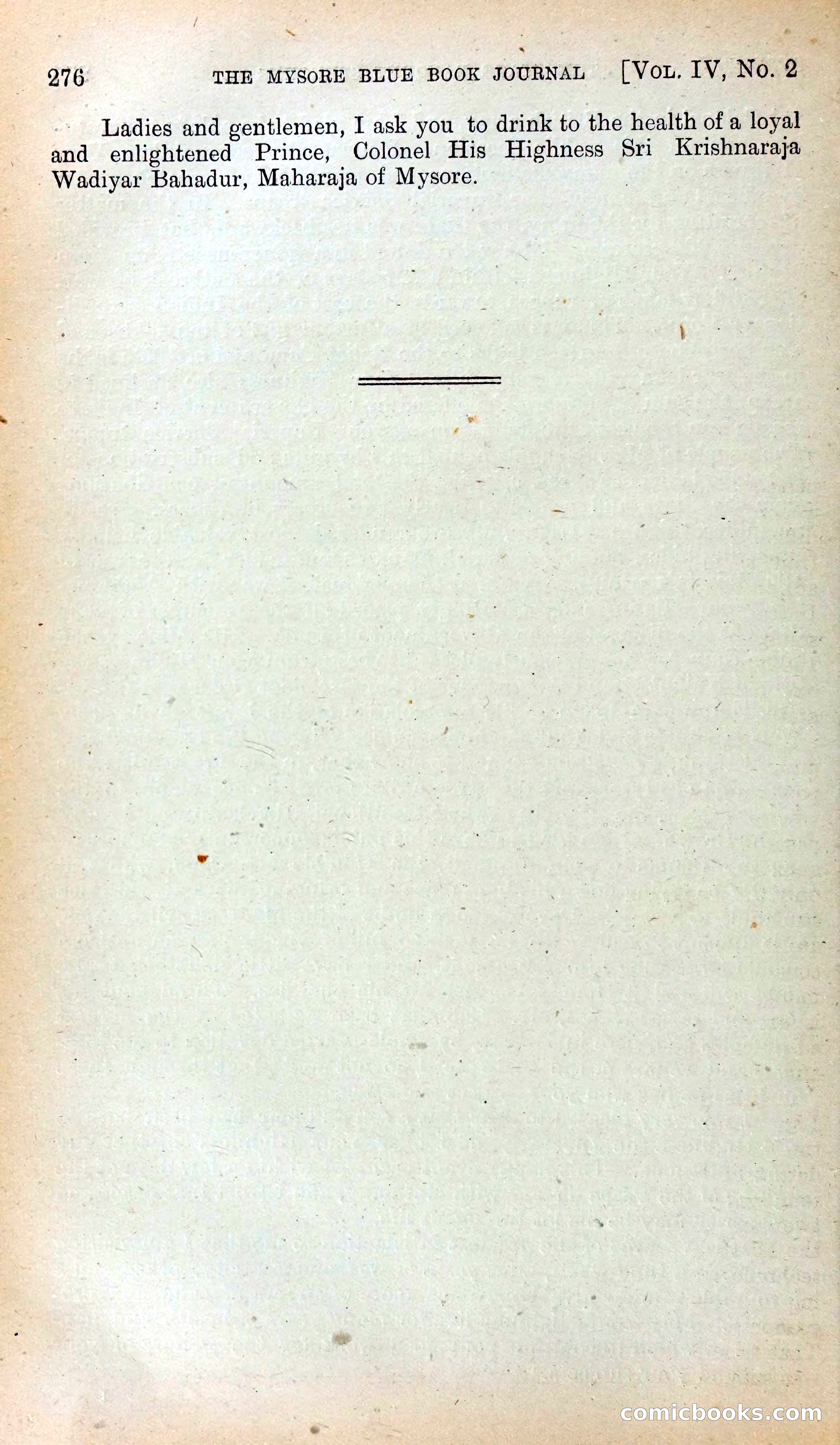 Mysore Blue Book Journal, Vol. IV — page 285 of 395