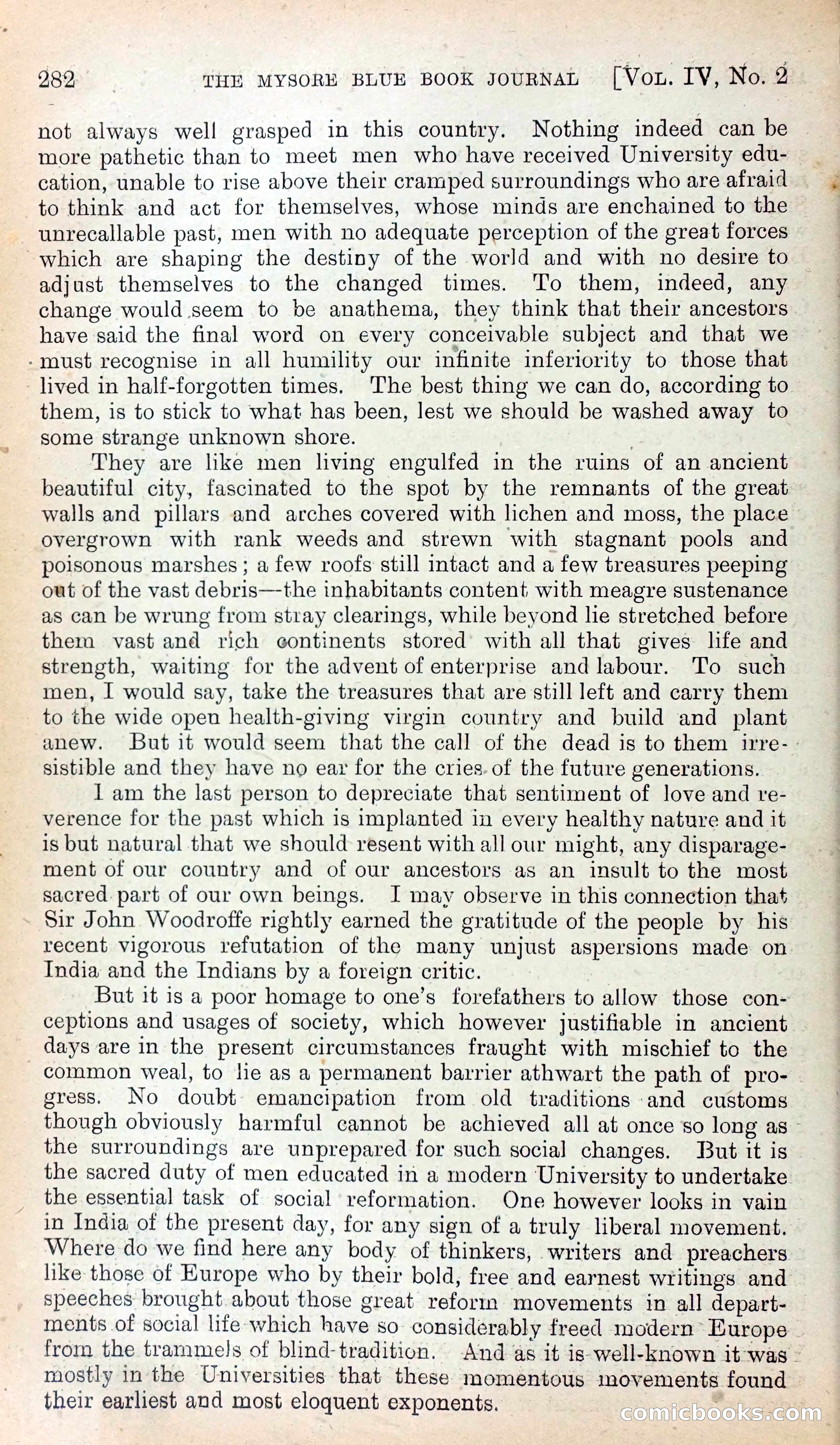Mysore Blue Book Journal, Vol. IV — page 291 of 395