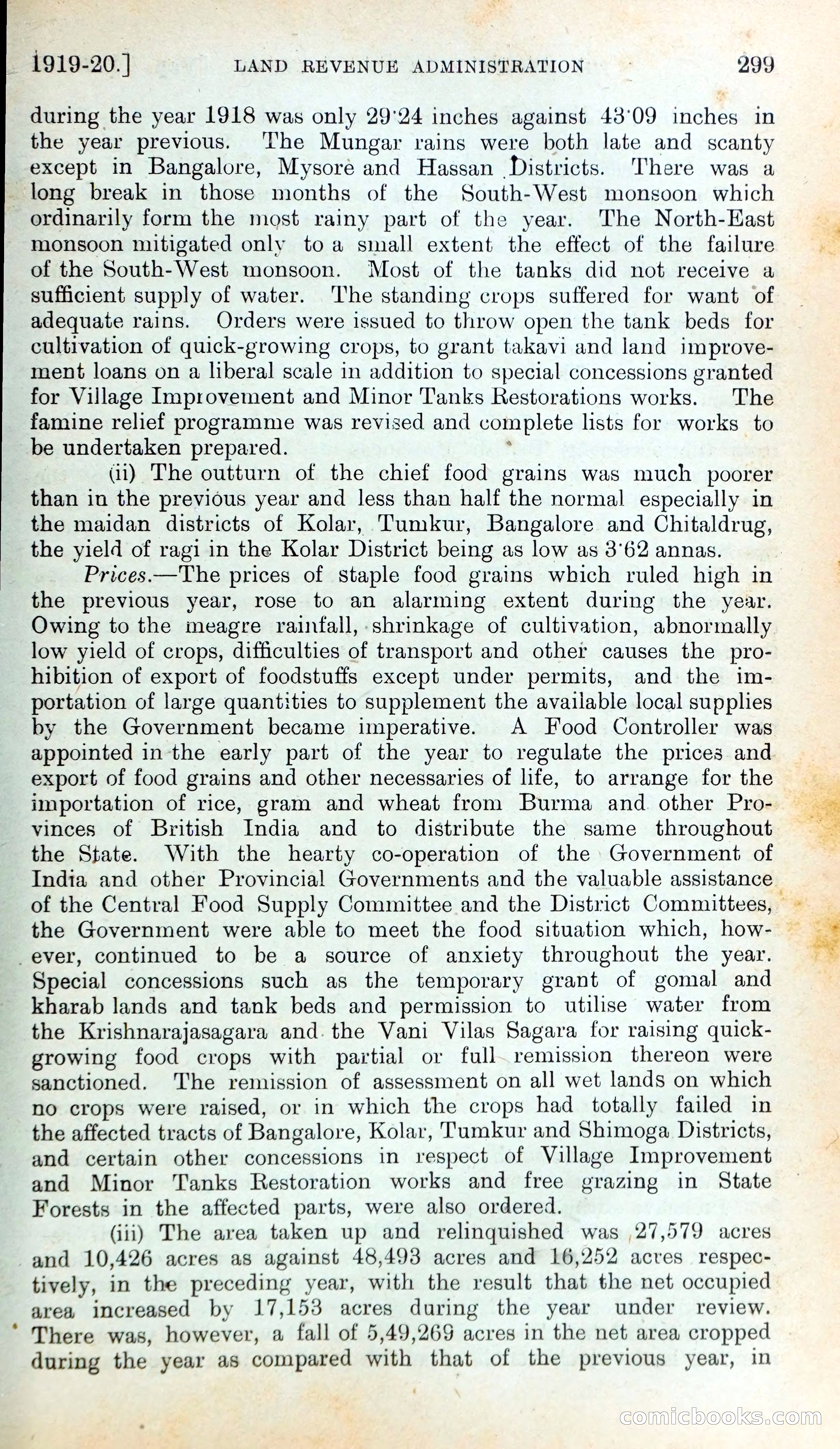 Mysore Blue Book Journal, Vol. IV — page 308 of 395