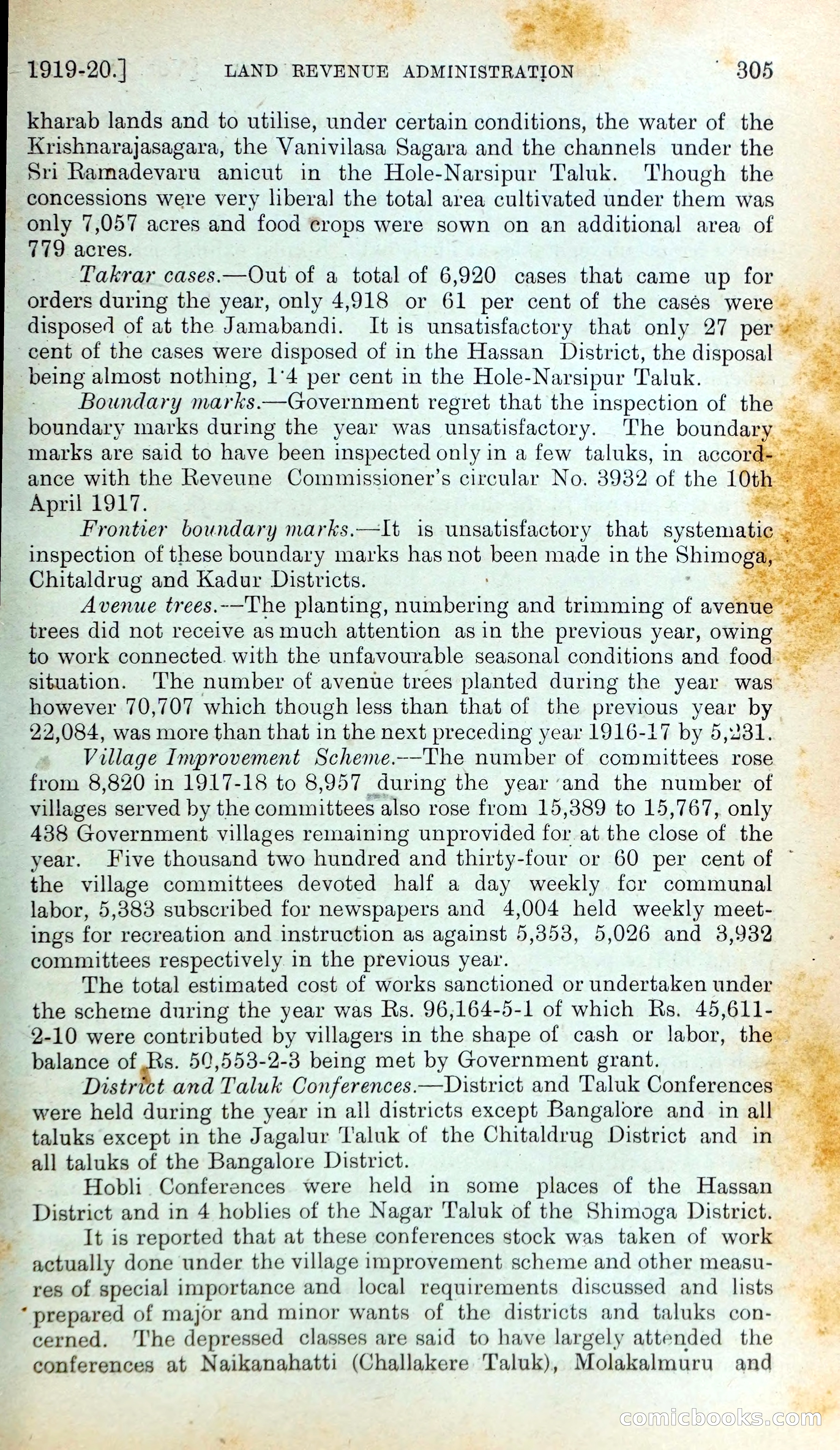 Mysore Blue Book Journal, Vol. IV — page 314 of 395