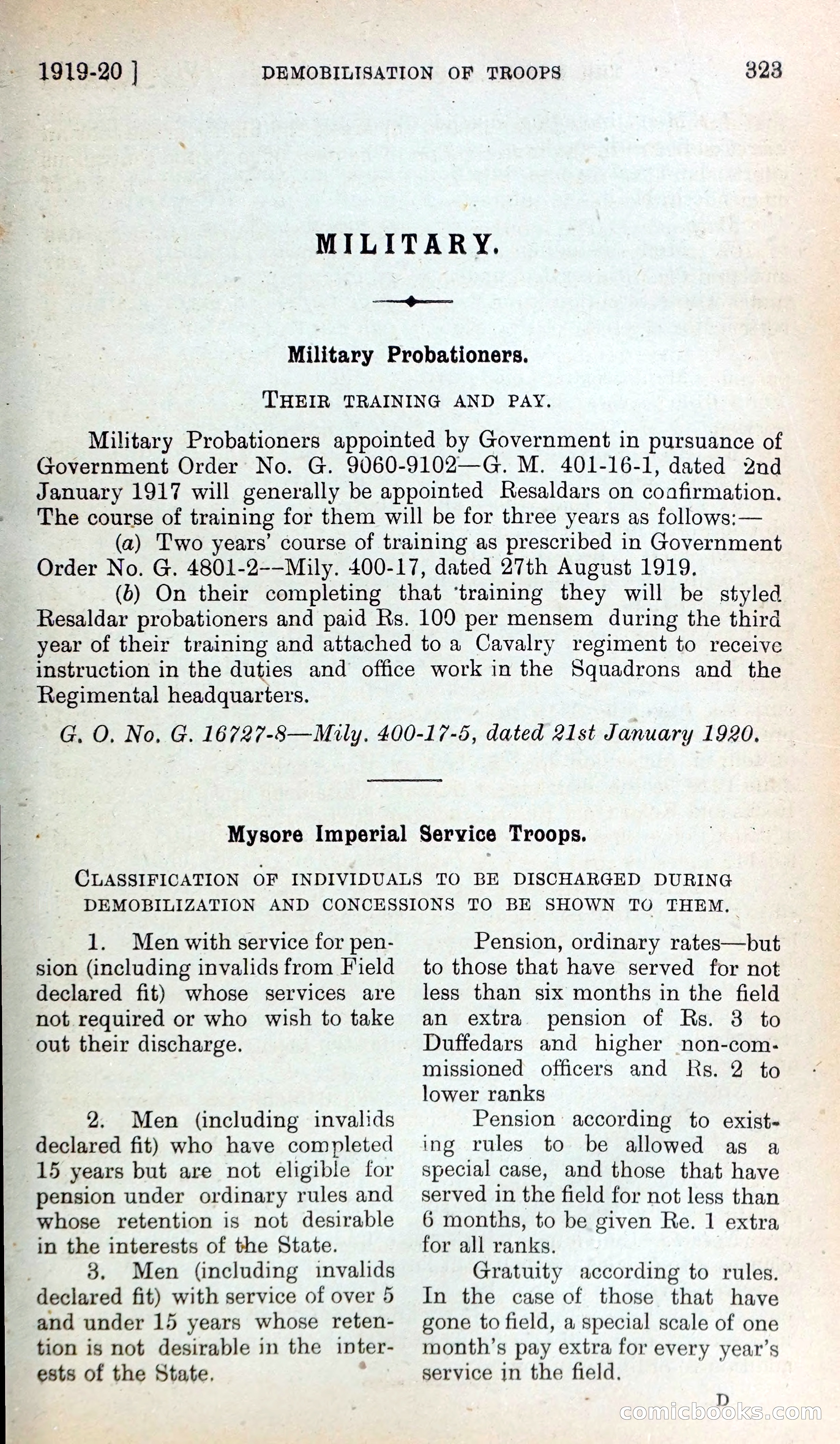 Mysore Blue Book Journal, Vol. IV — page 332 of 395