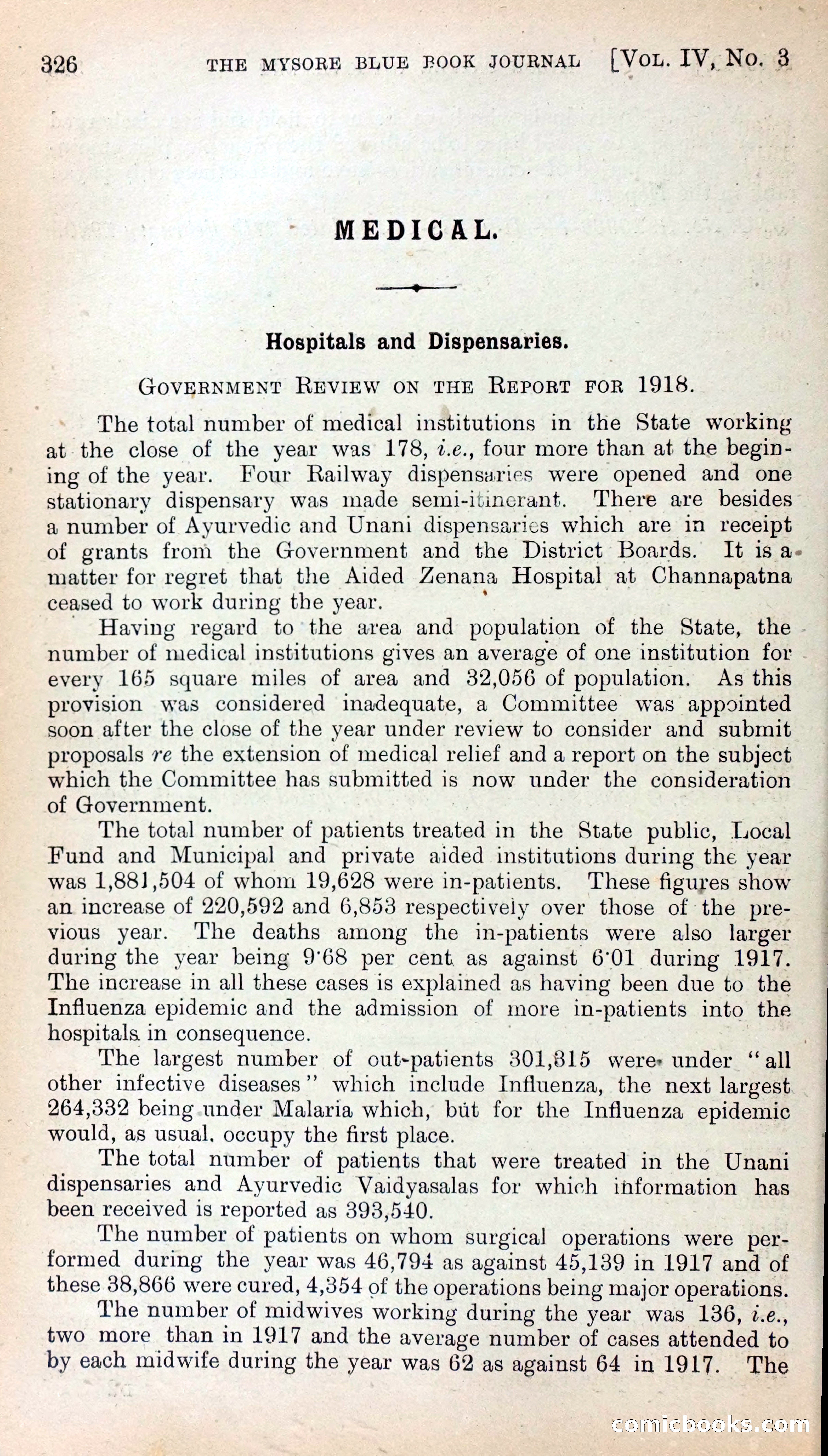 Mysore Blue Book Journal, Vol. IV — page 335 of 395