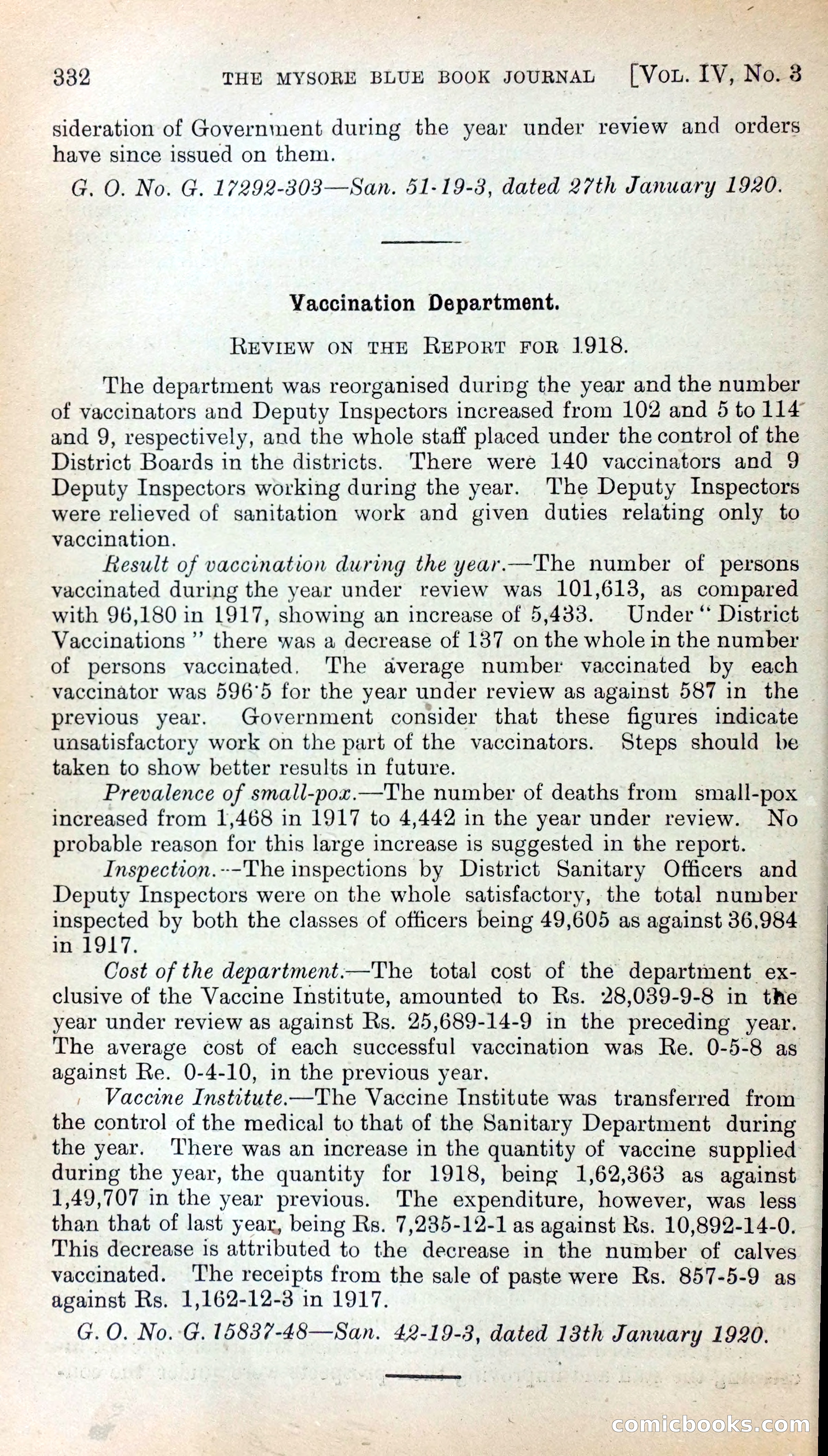 Mysore Blue Book Journal, Vol. IV — page 341 of 395