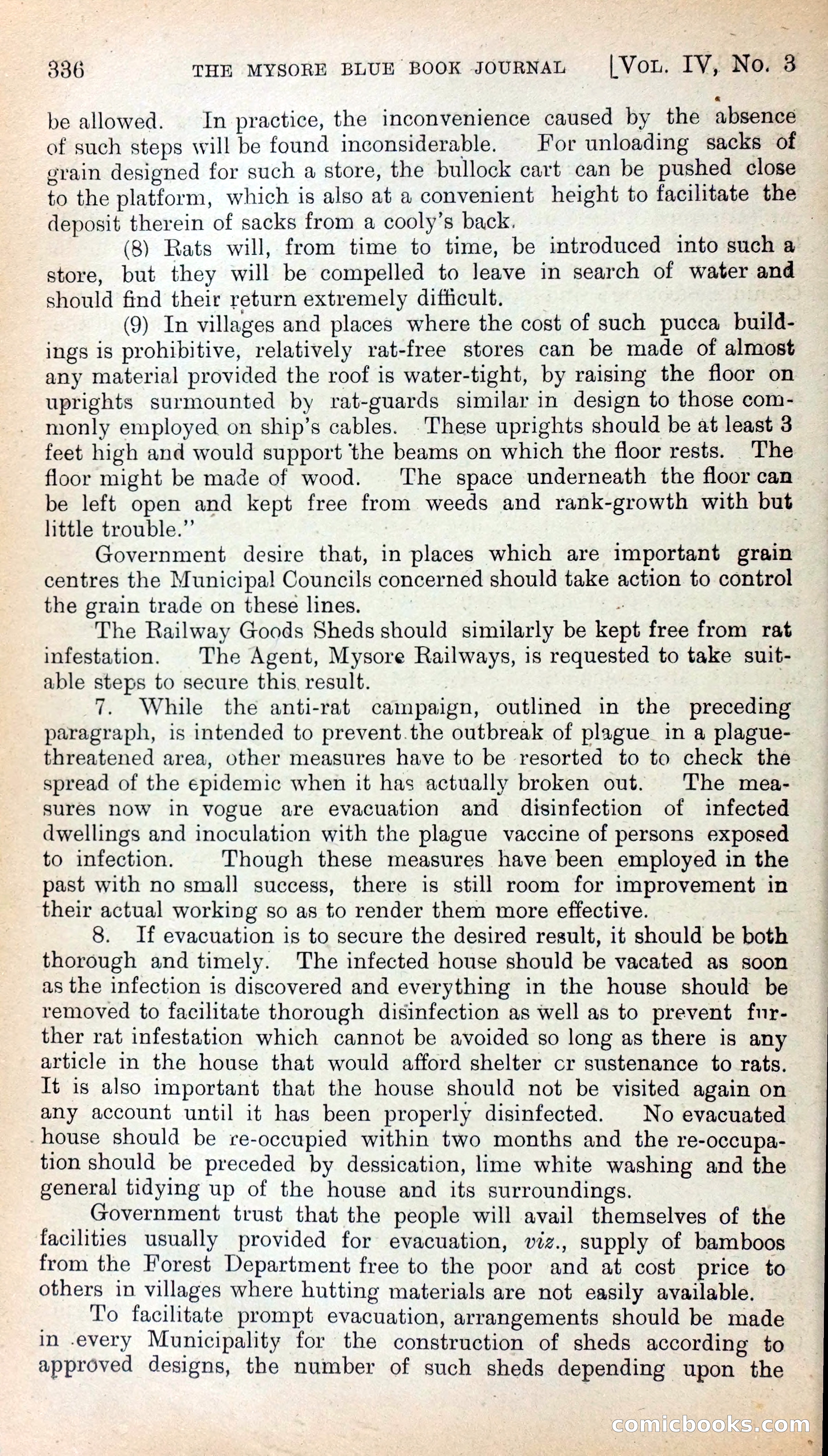 Mysore Blue Book Journal, Vol. IV — page 345 of 395