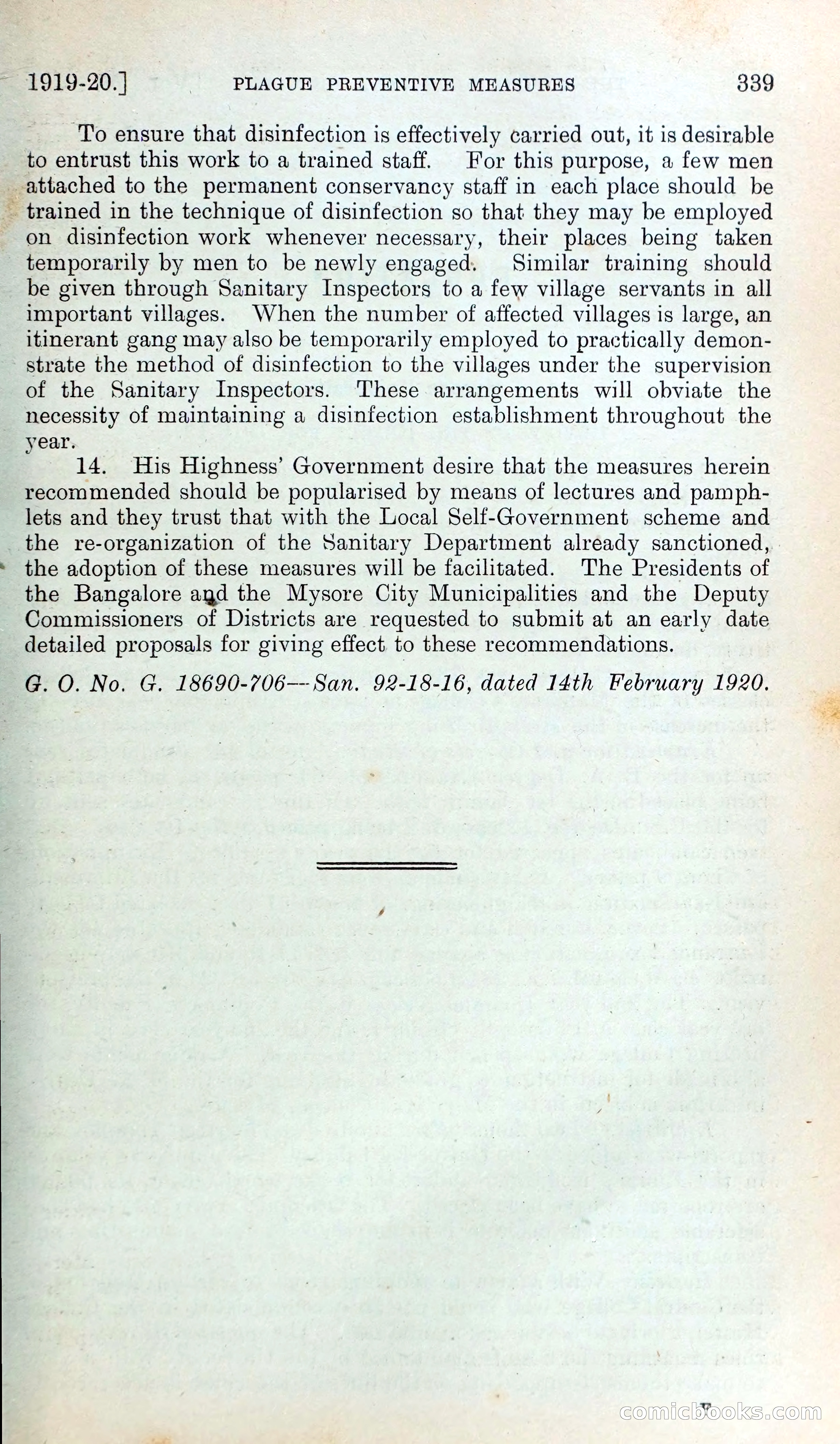 Mysore Blue Book Journal, Vol. IV — page 348 of 395