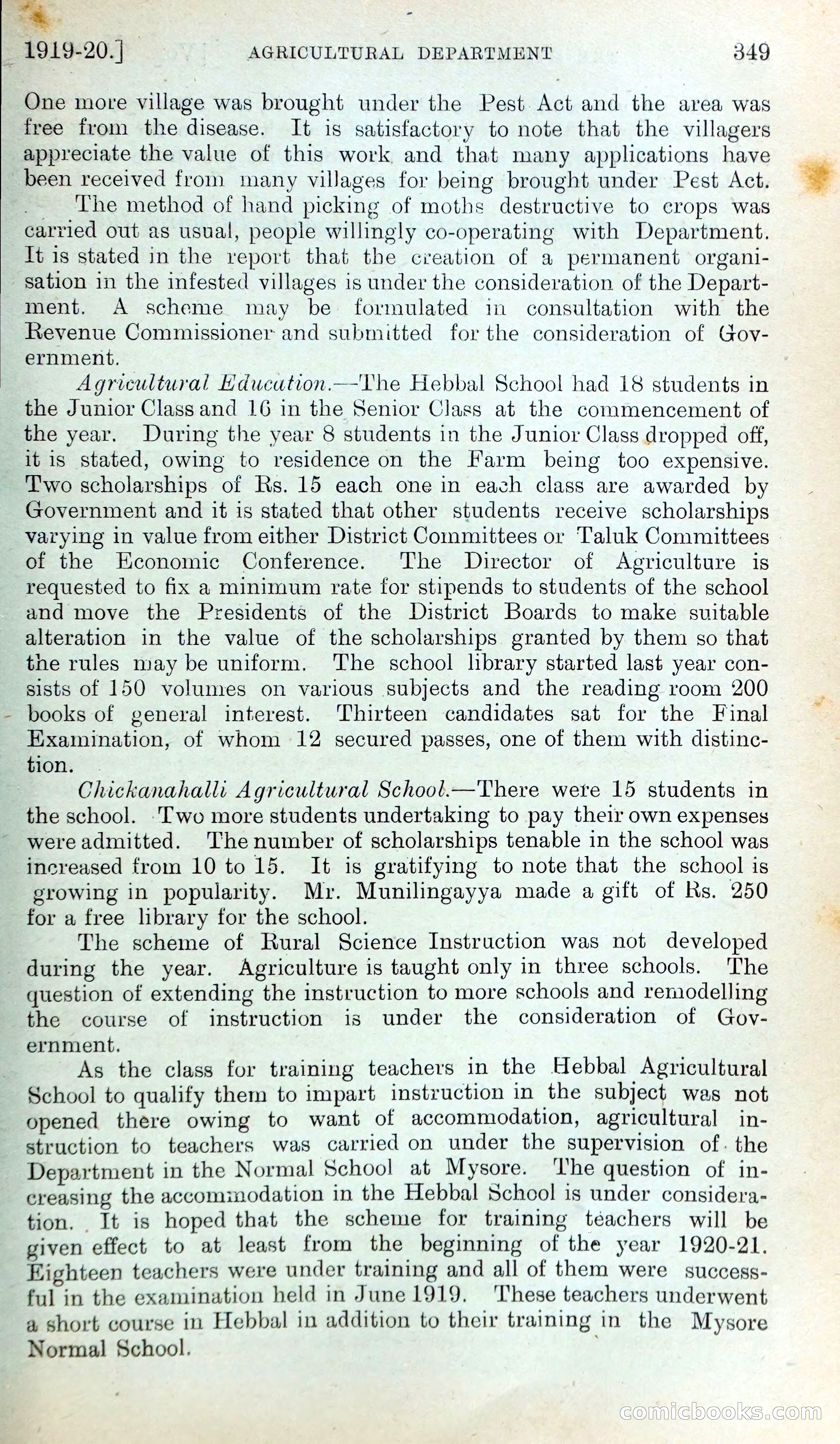 Mysore Blue Book Journal, Vol. IV — page 358 of 395