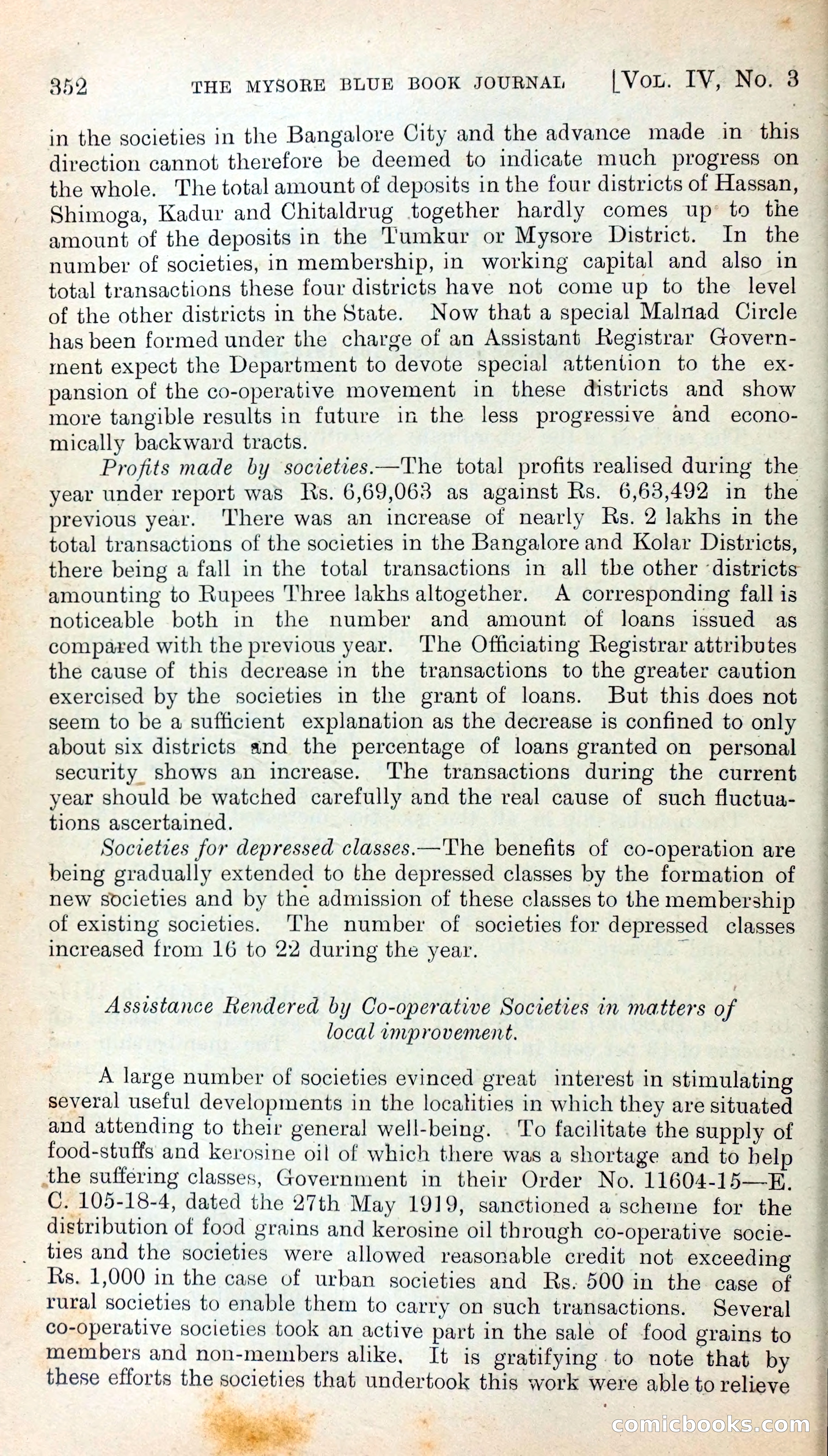 Mysore Blue Book Journal, Vol. IV — page 361 of 395