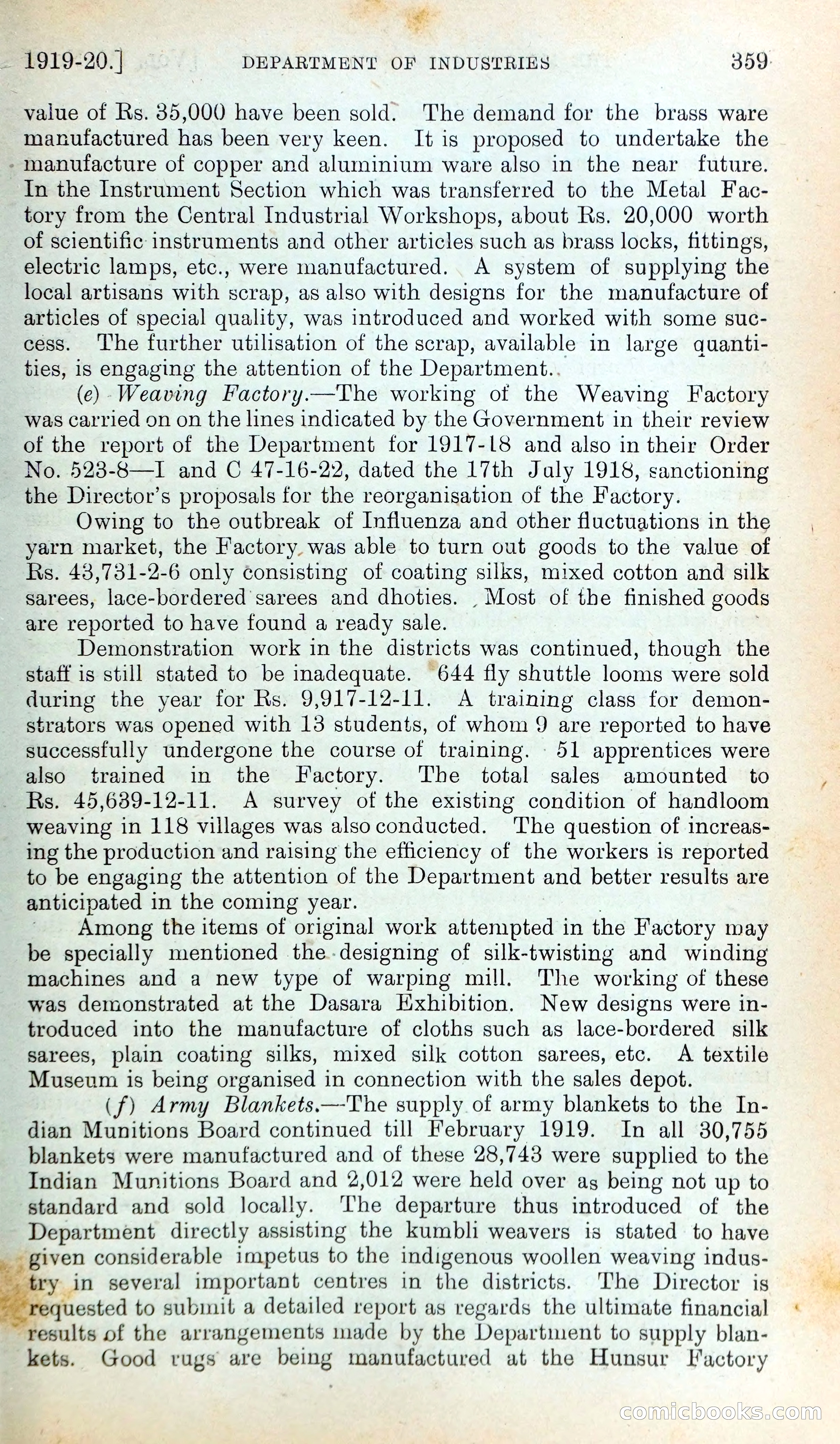 Mysore Blue Book Journal, Vol. IV — page 368 of 395
