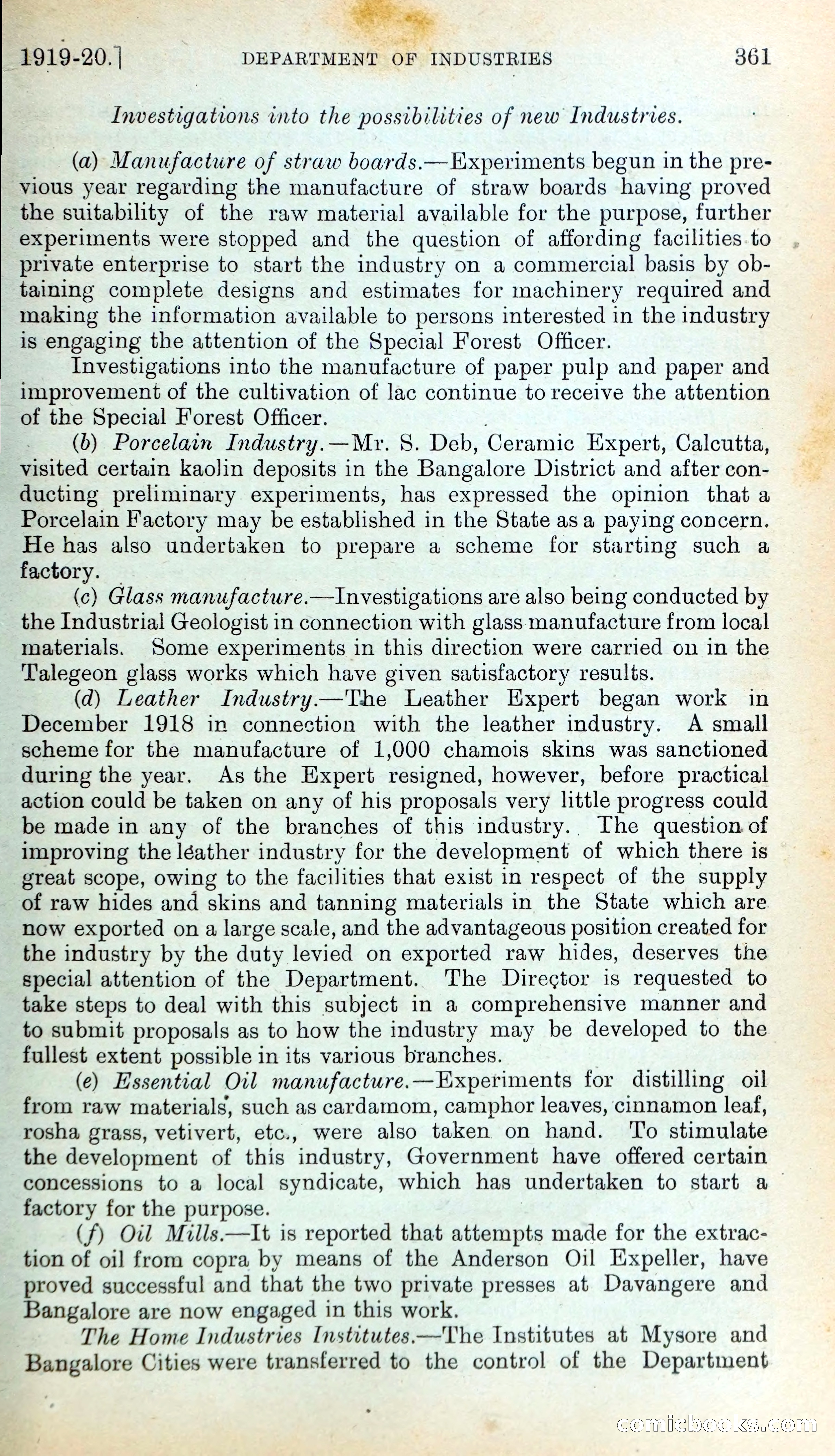 Mysore Blue Book Journal, Vol. IV — page 370 of 395