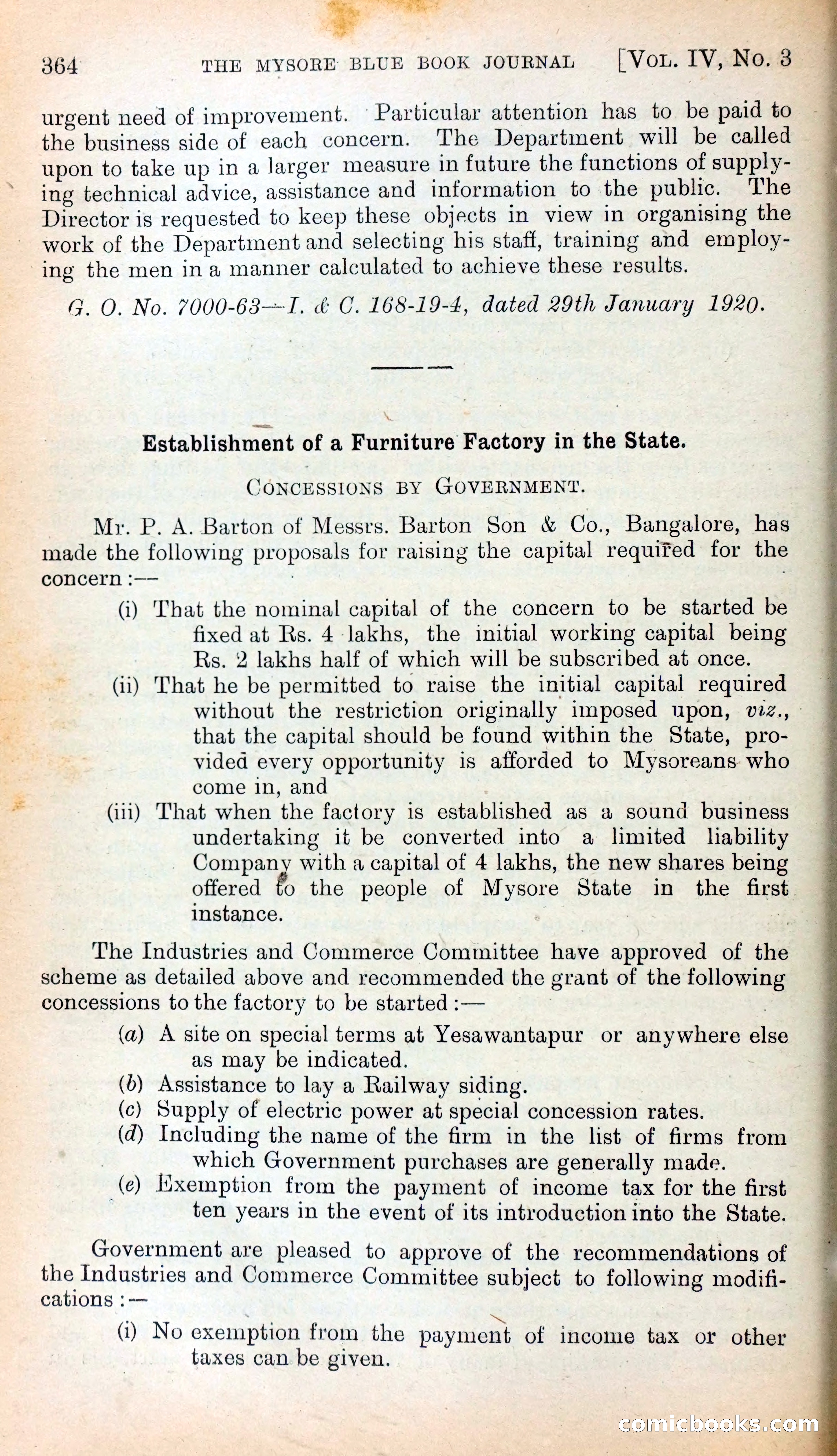 Mysore Blue Book Journal, Vol. IV — page 375 of 395