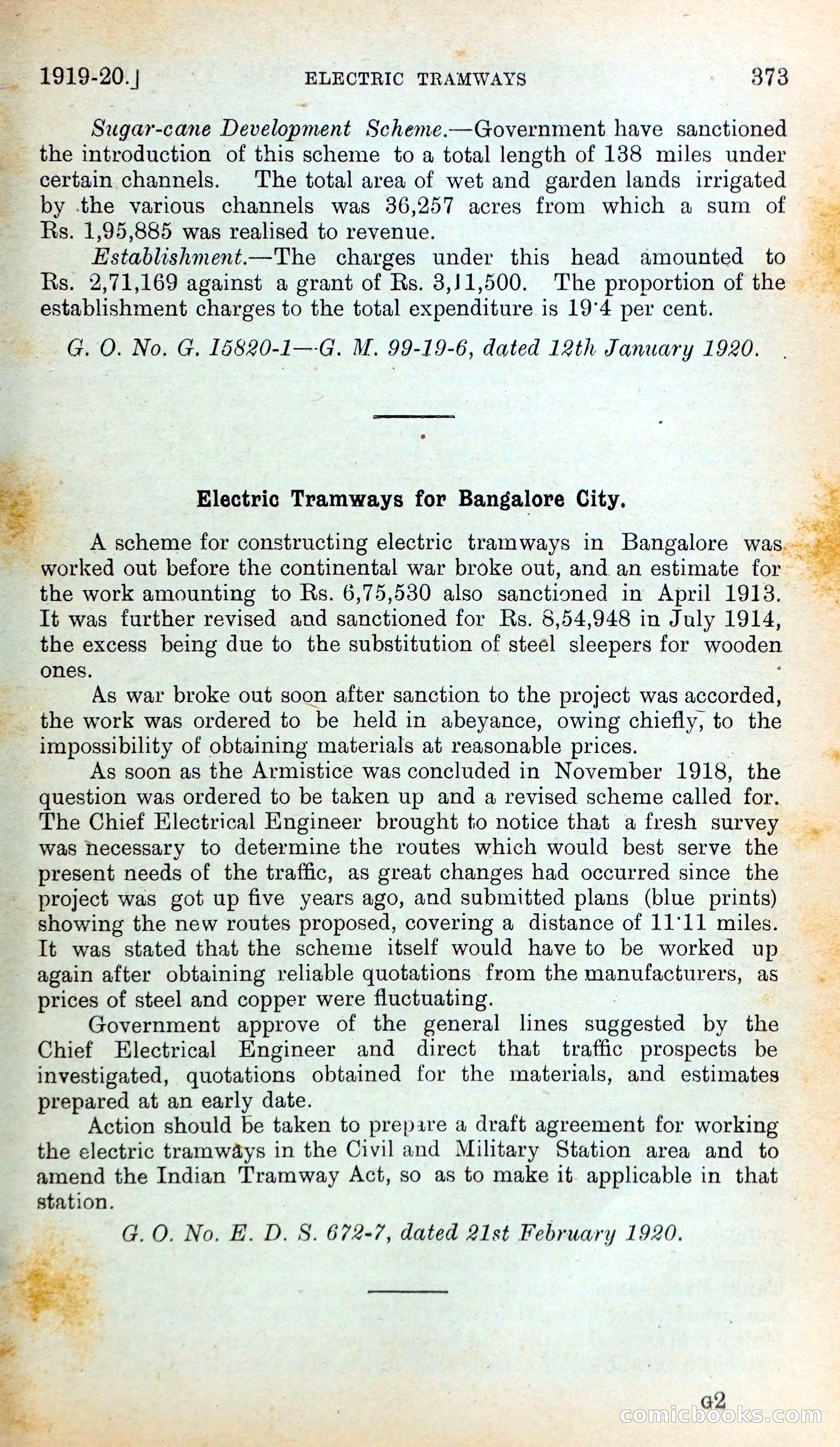Mysore Blue Book Journal, Vol. IV — page 384 of 395