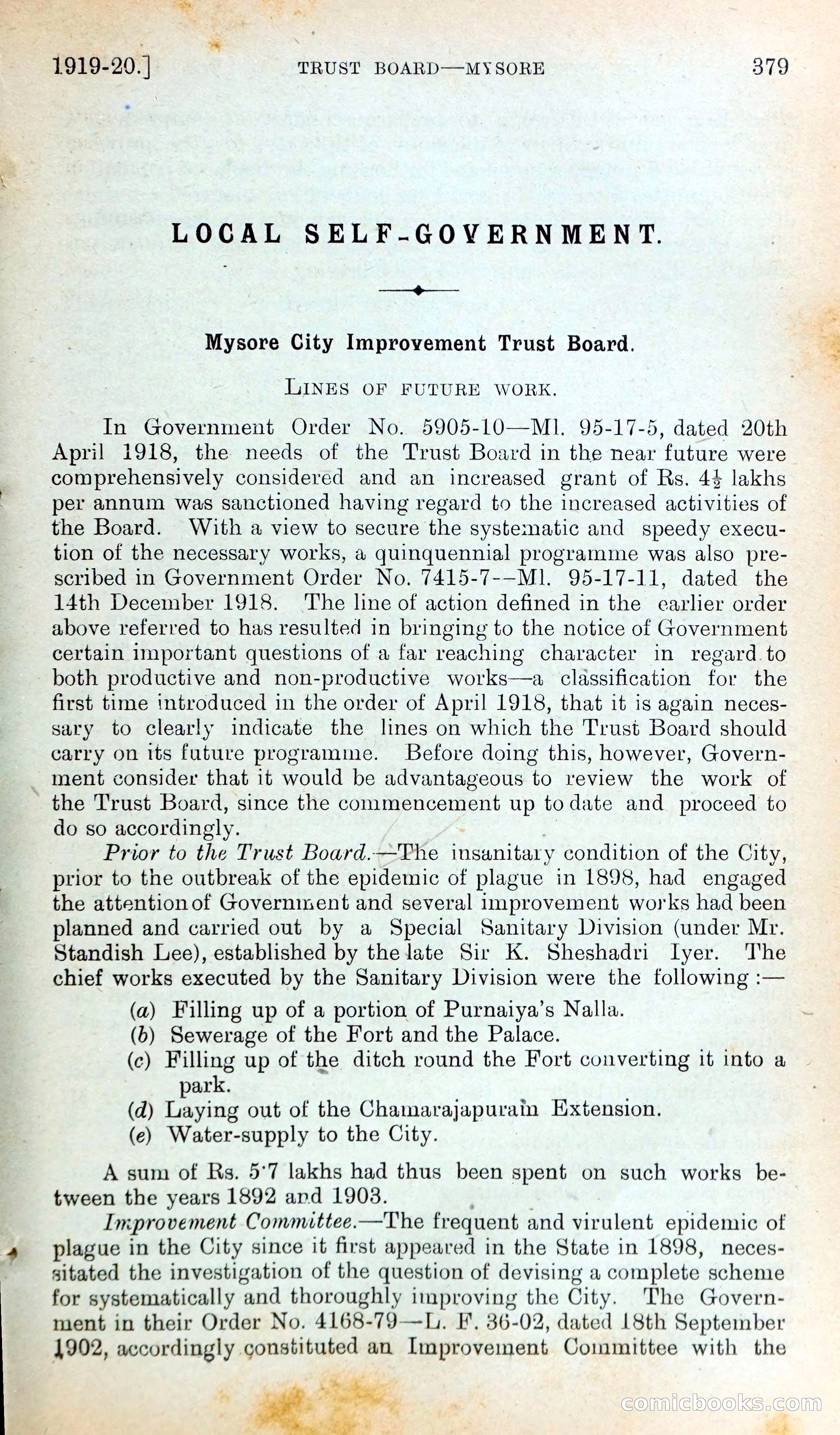 Mysore Blue Book Journal, Vol. IV — page 390 of 395