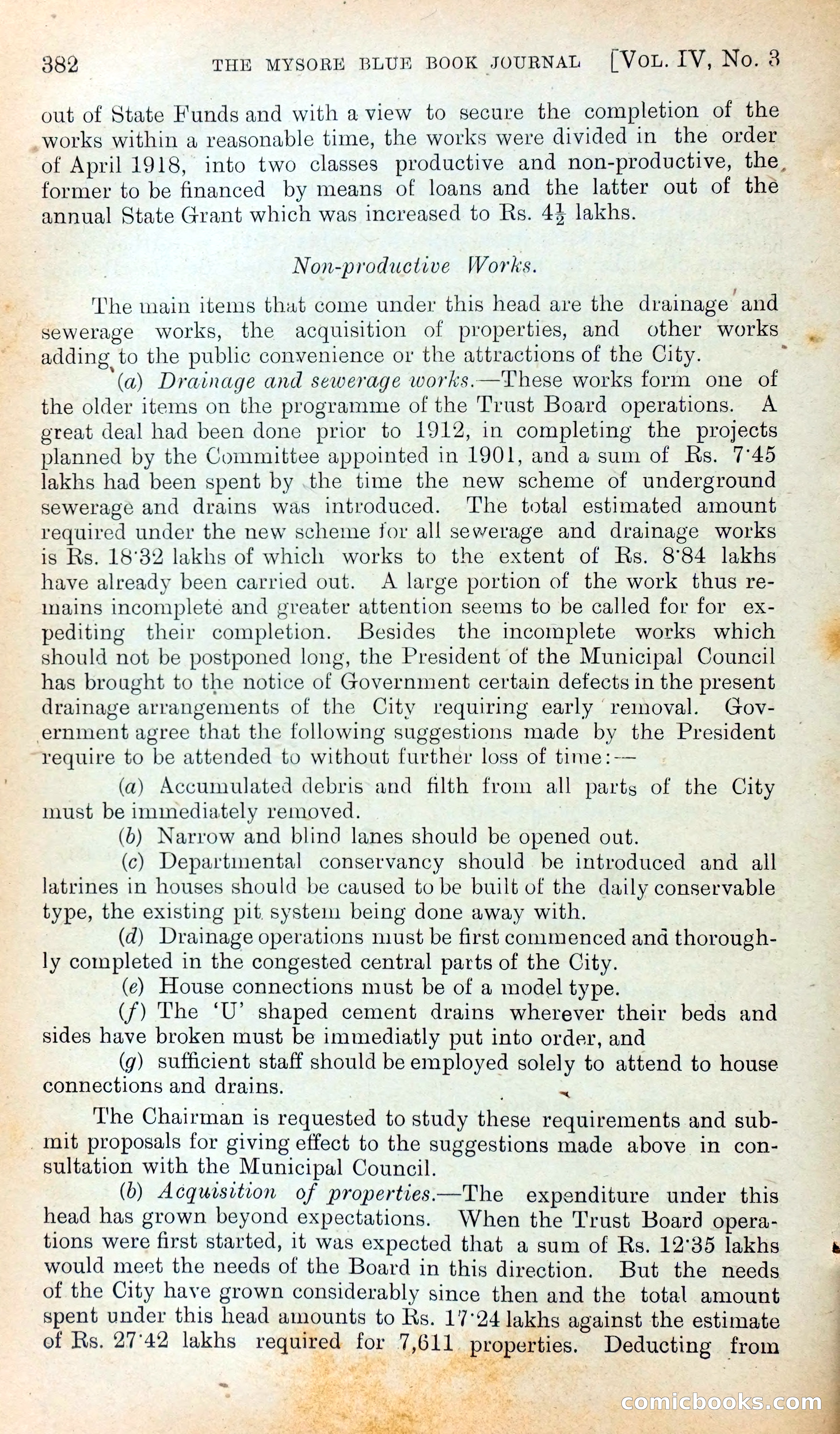 Mysore Blue Book Journal, Vol. IV — page 393 of 395