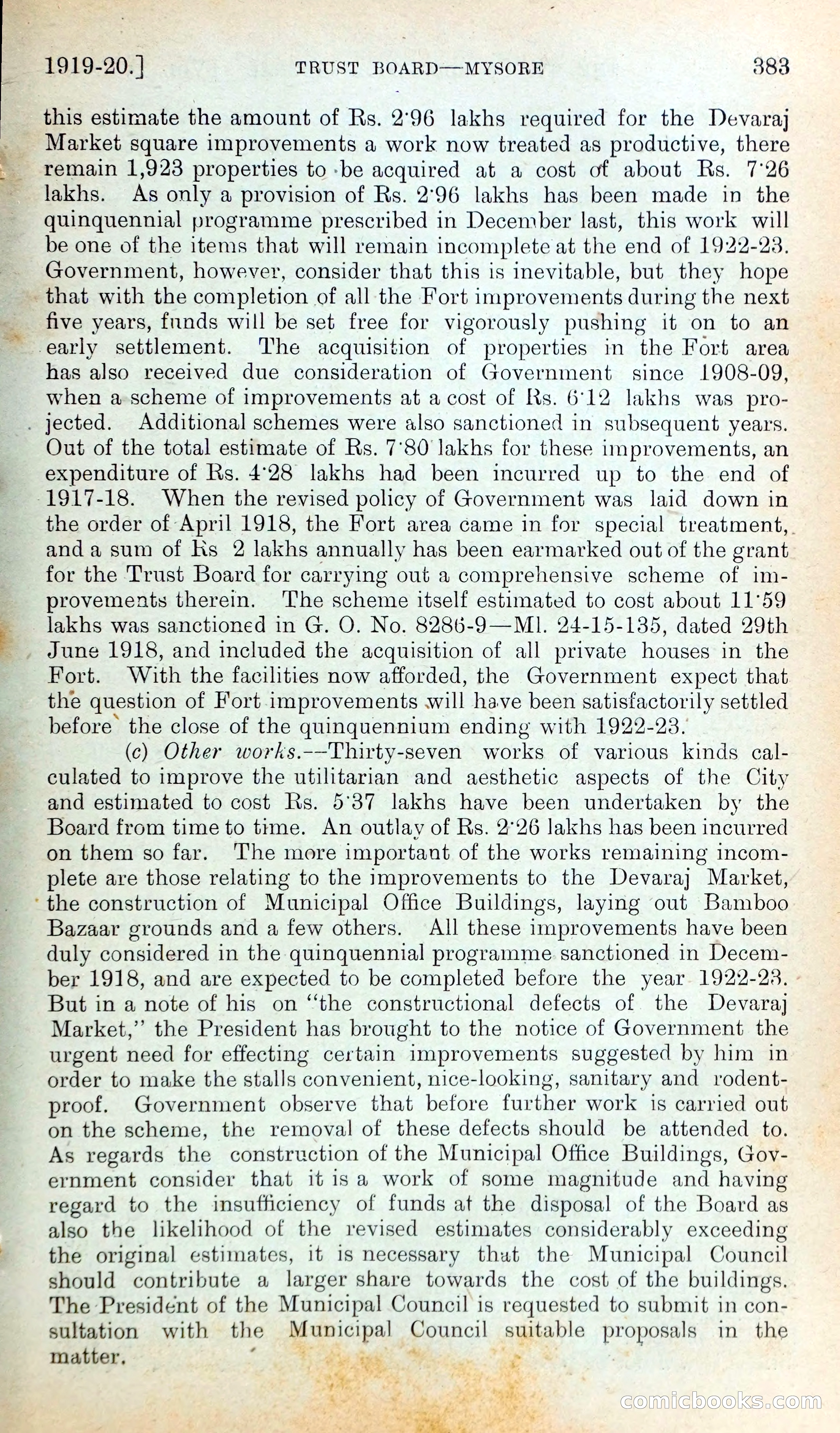 Mysore Blue Book Journal, Vol. IV — page 394 of 395