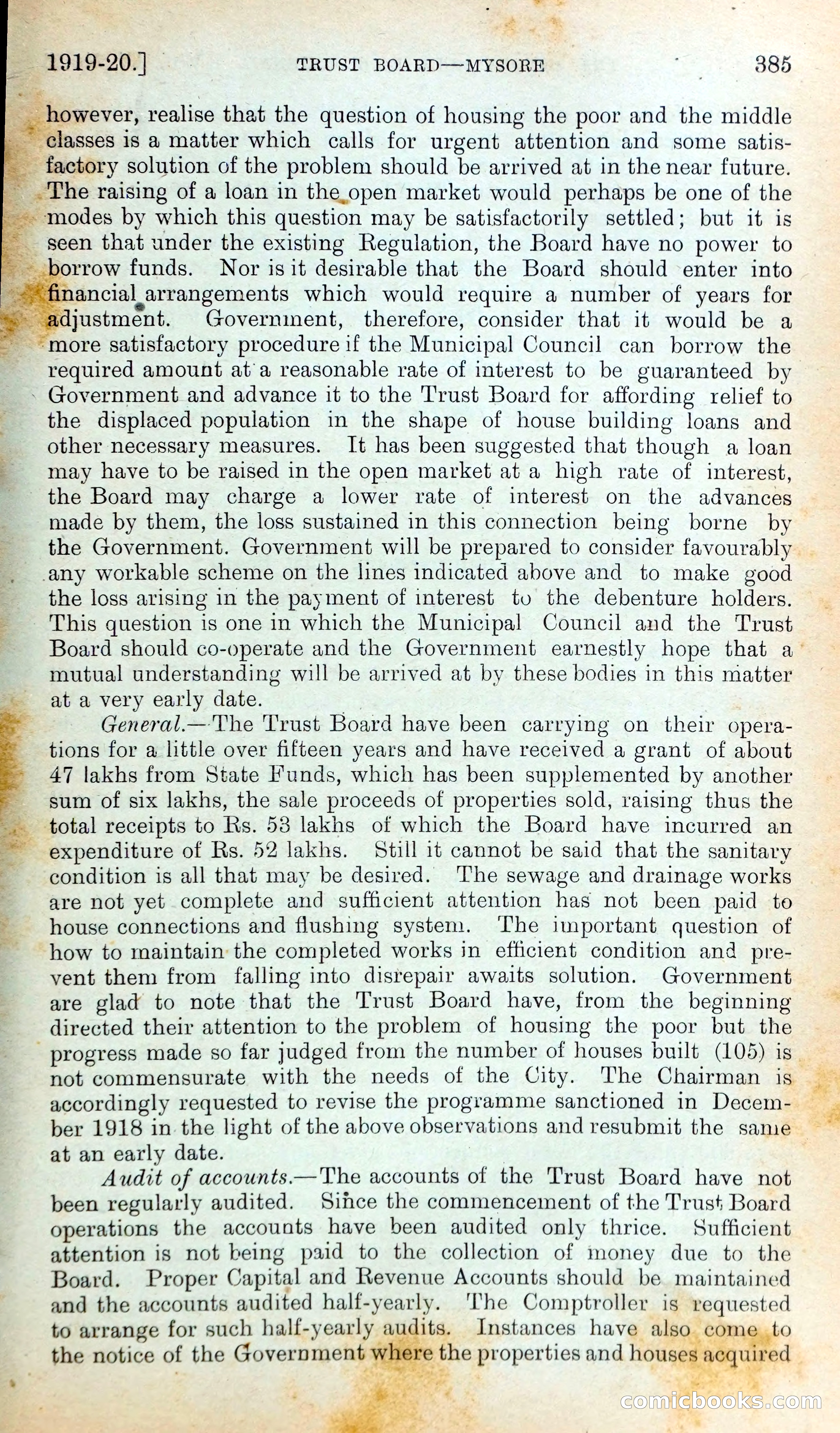 Mysore Blue Book Journal, Vol. IV — page 396 of 395