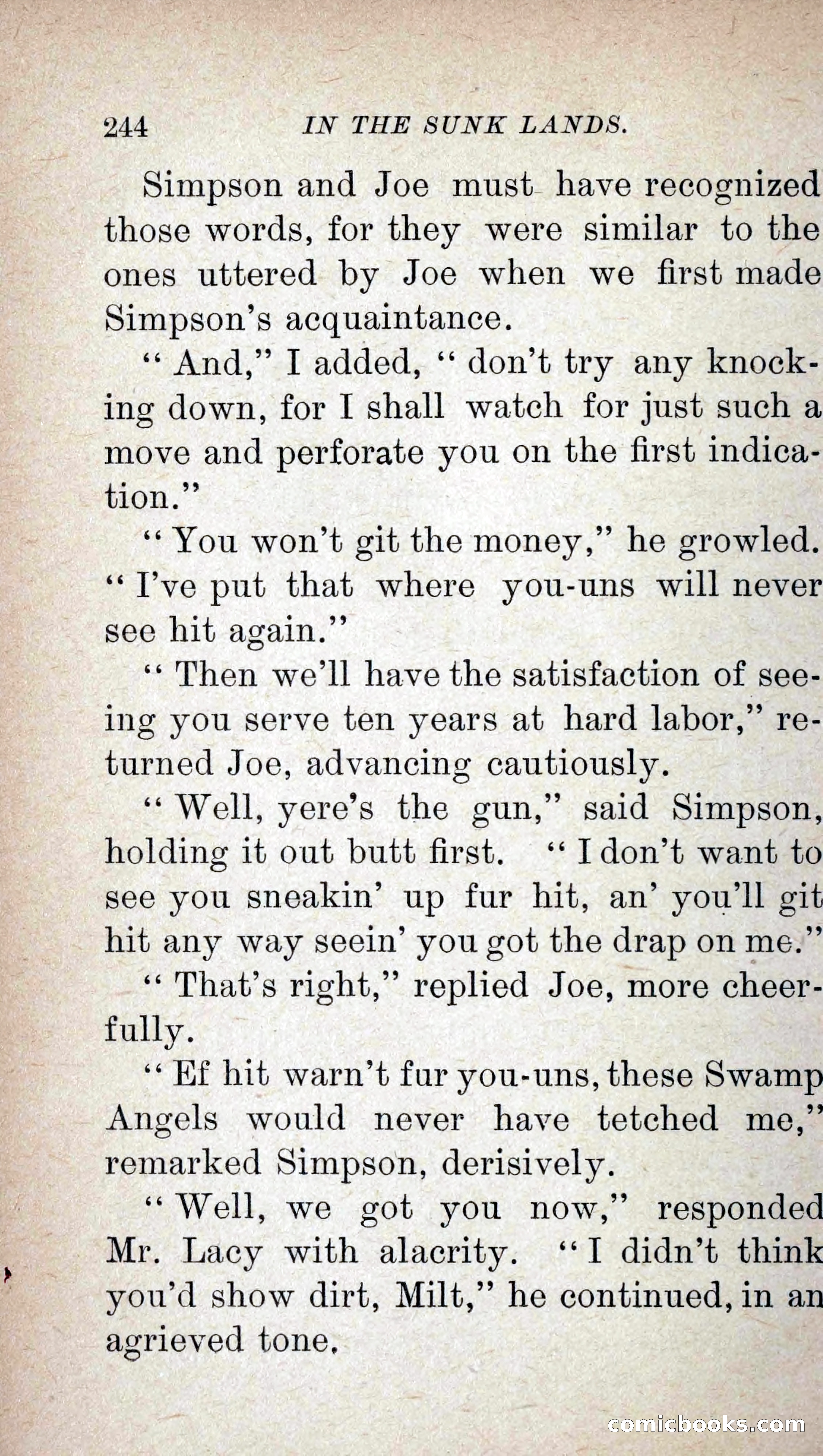 Leather-Clad Tales of Adventure and Romance No. 38 — page 254 of 288