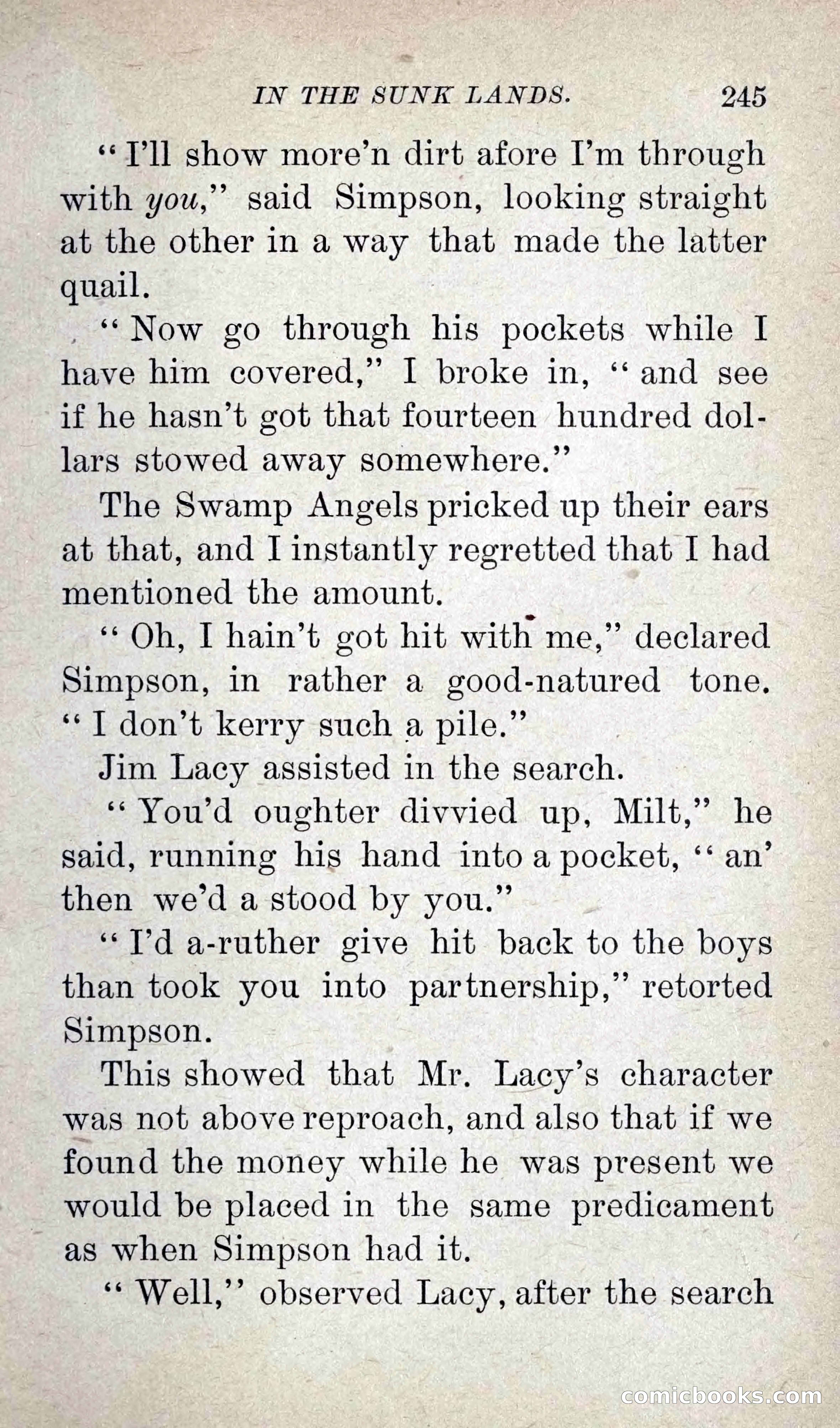 Leather-Clad Tales of Adventure and Romance No. 38 — page 255 of 288