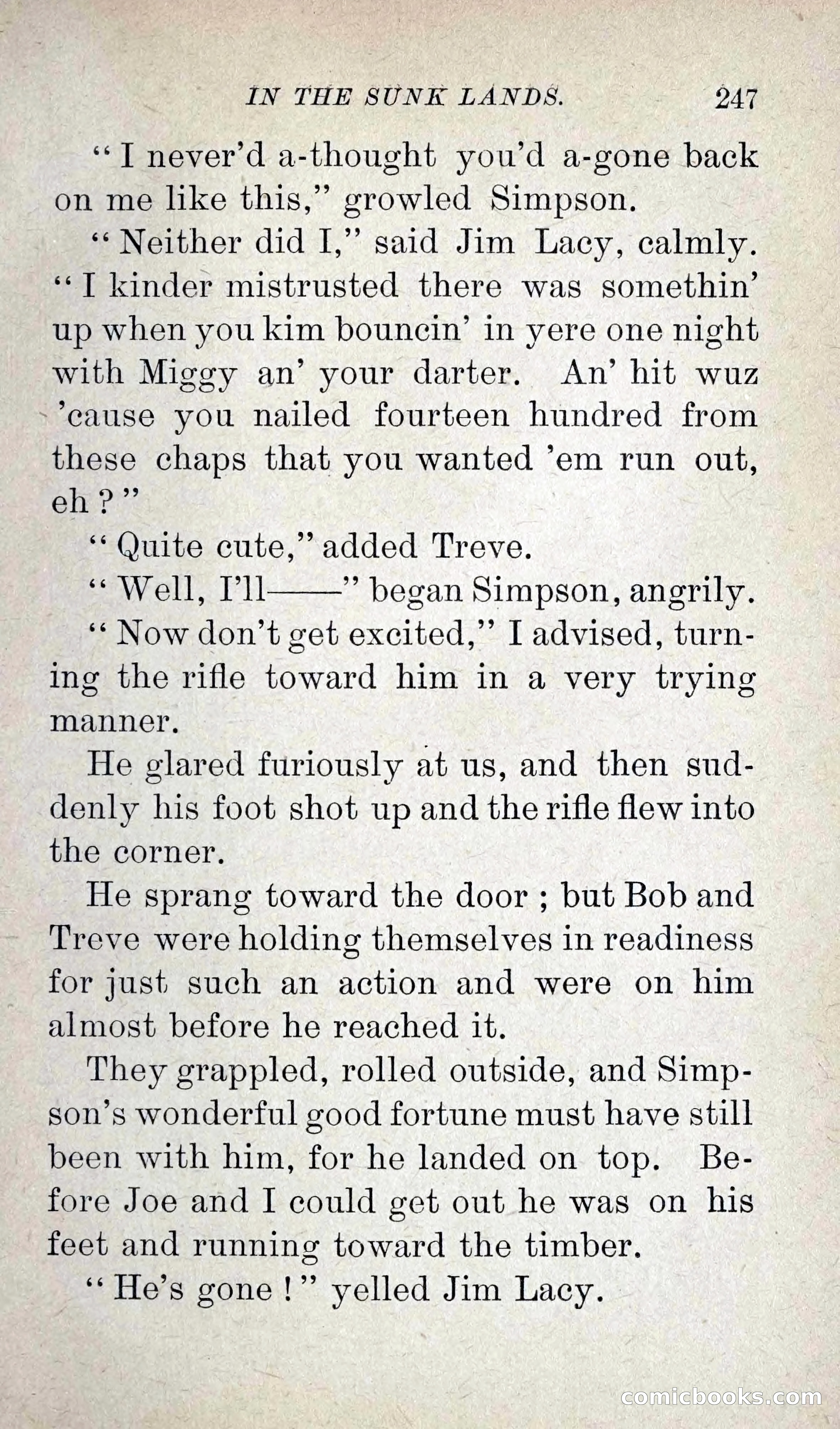 Leather-Clad Tales of Adventure and Romance No. 38 — page 257 of 288