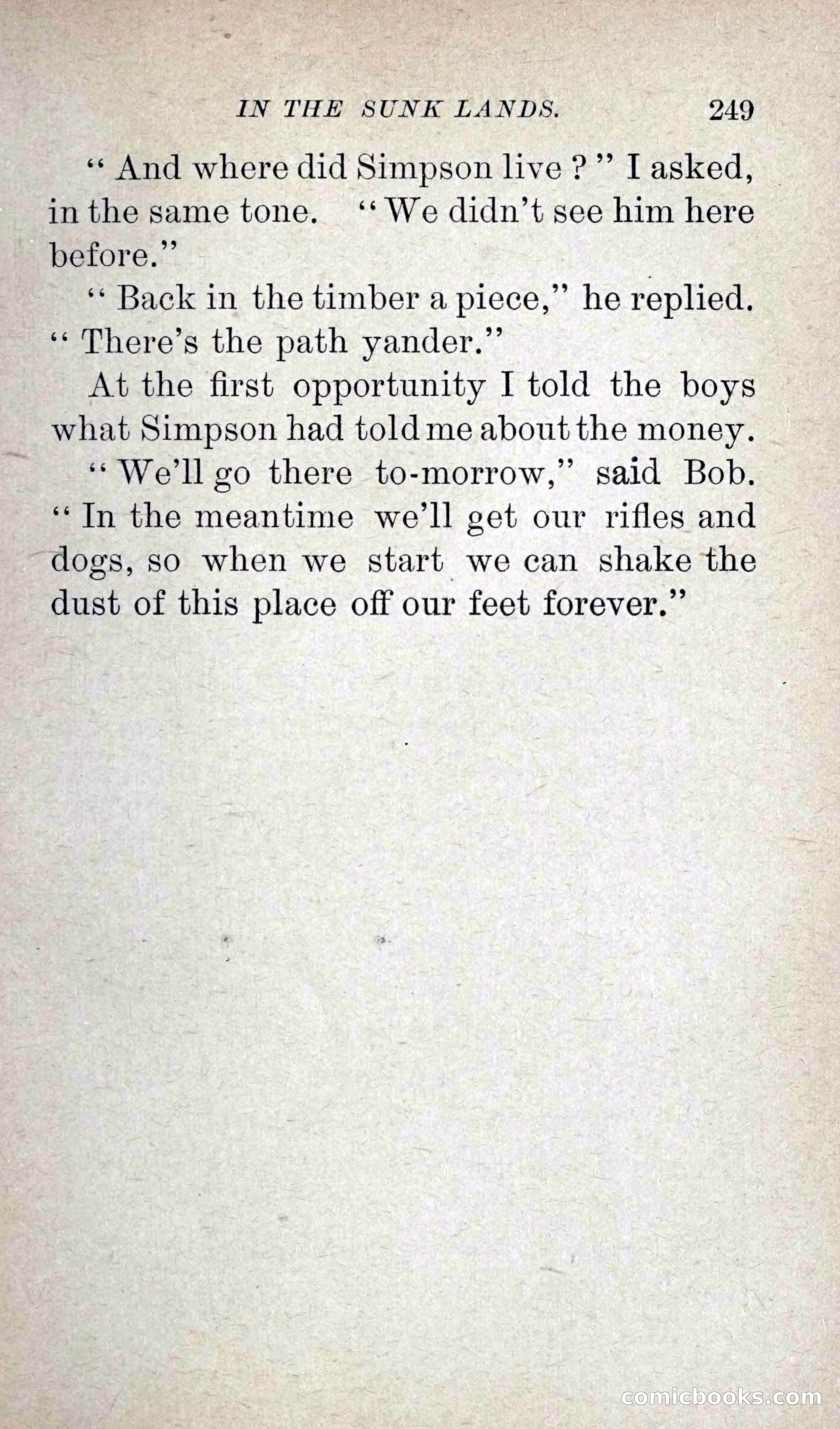 Leather-Clad Tales of Adventure and Romance No. 38 — page 259 of 288