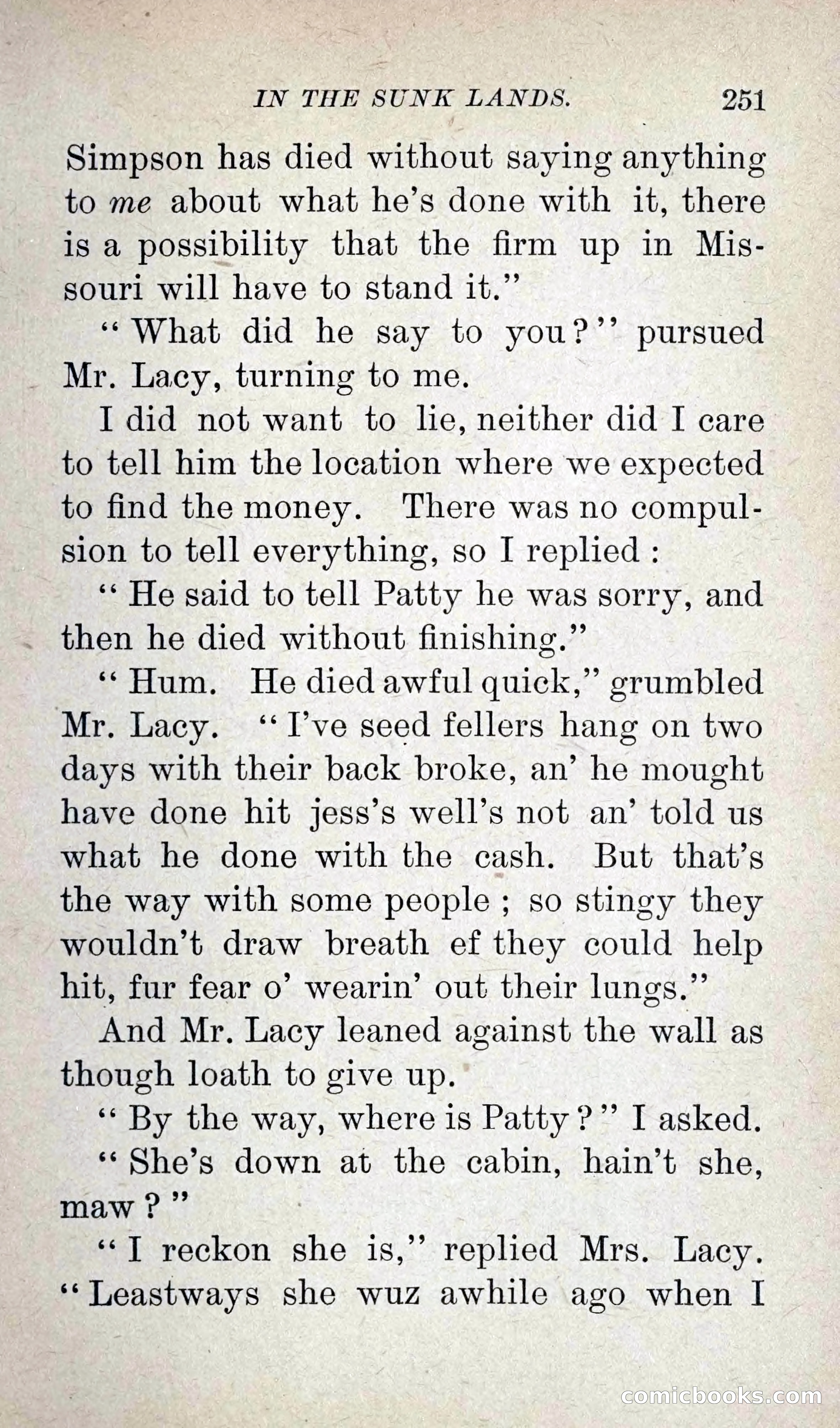 Leather-Clad Tales of Adventure and Romance No. 38 — page 261 of 288