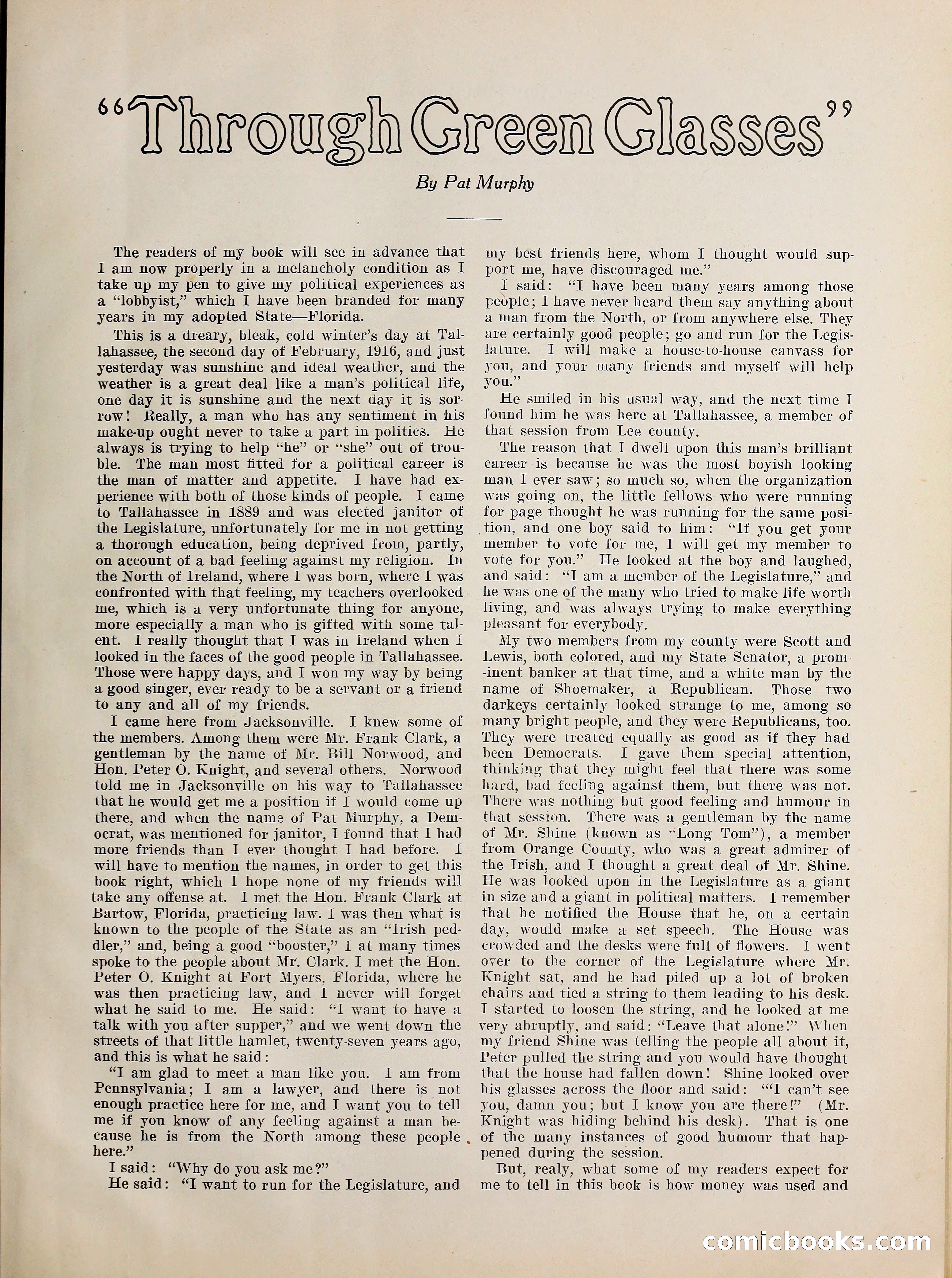 Legislative Blue Book, 1917 — page 14 of 148