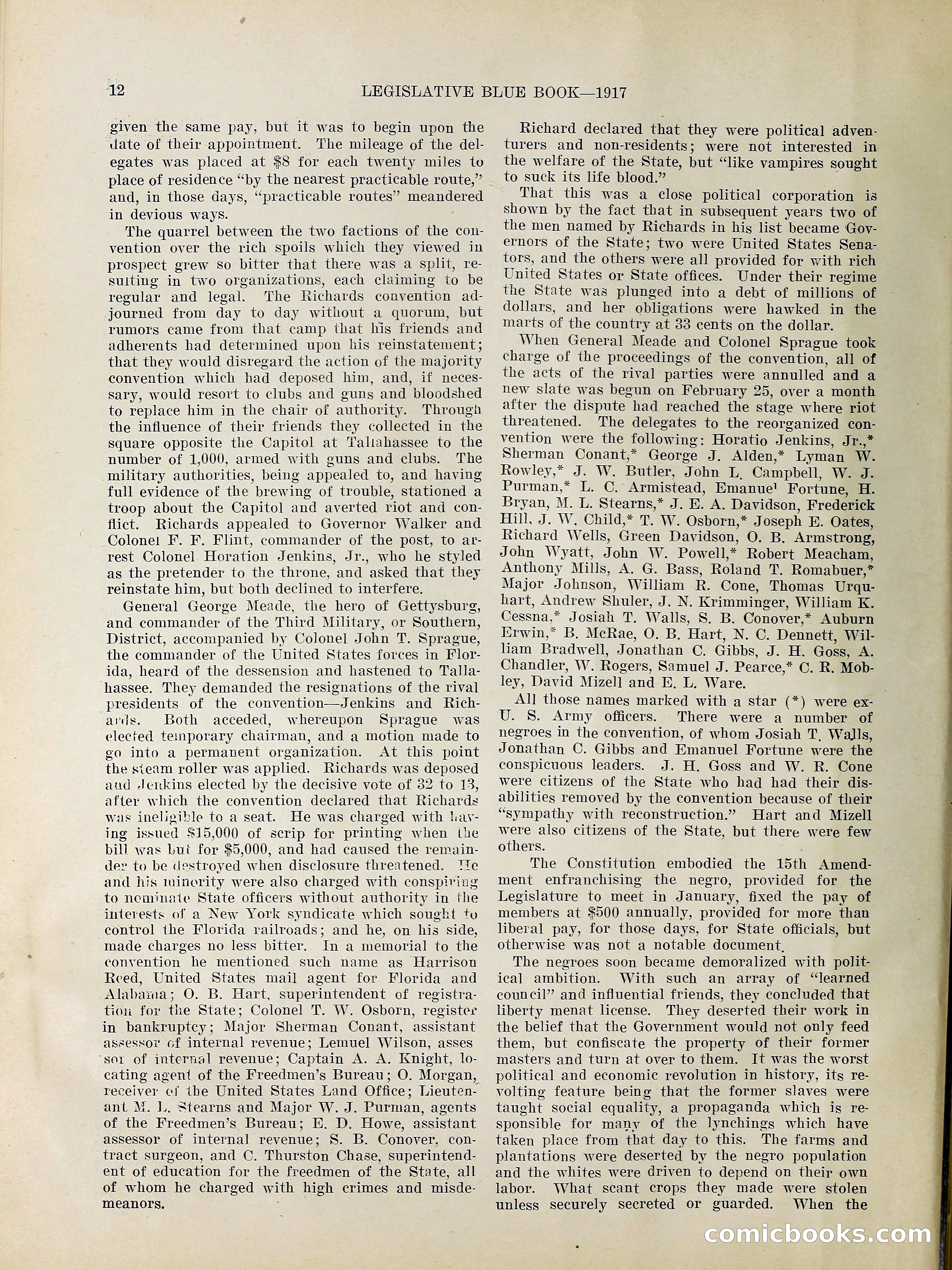 Legislative Blue Book, 1917 — page 21 of 148