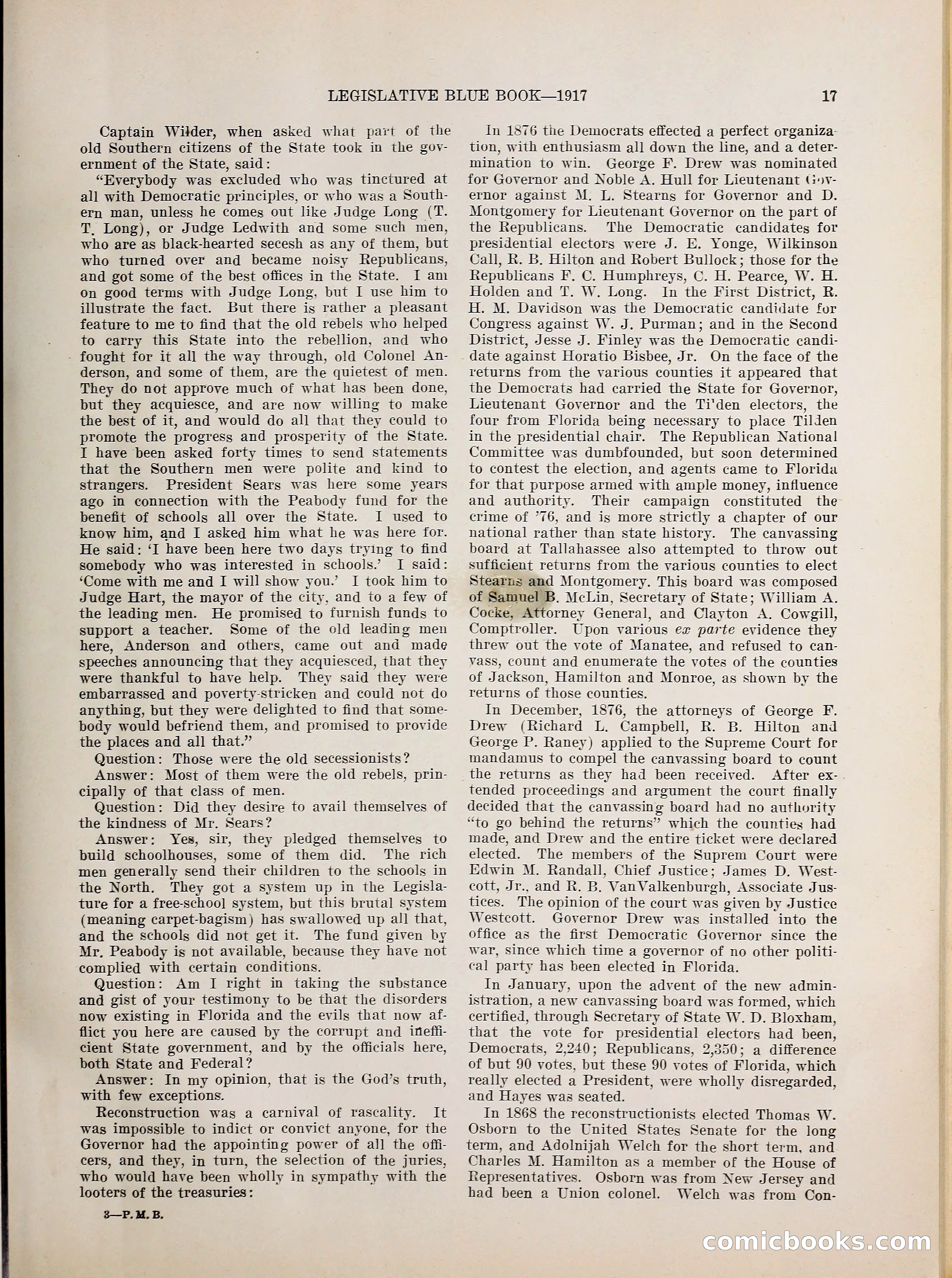 Legislative Blue Book, 1917 — page 26 of 148