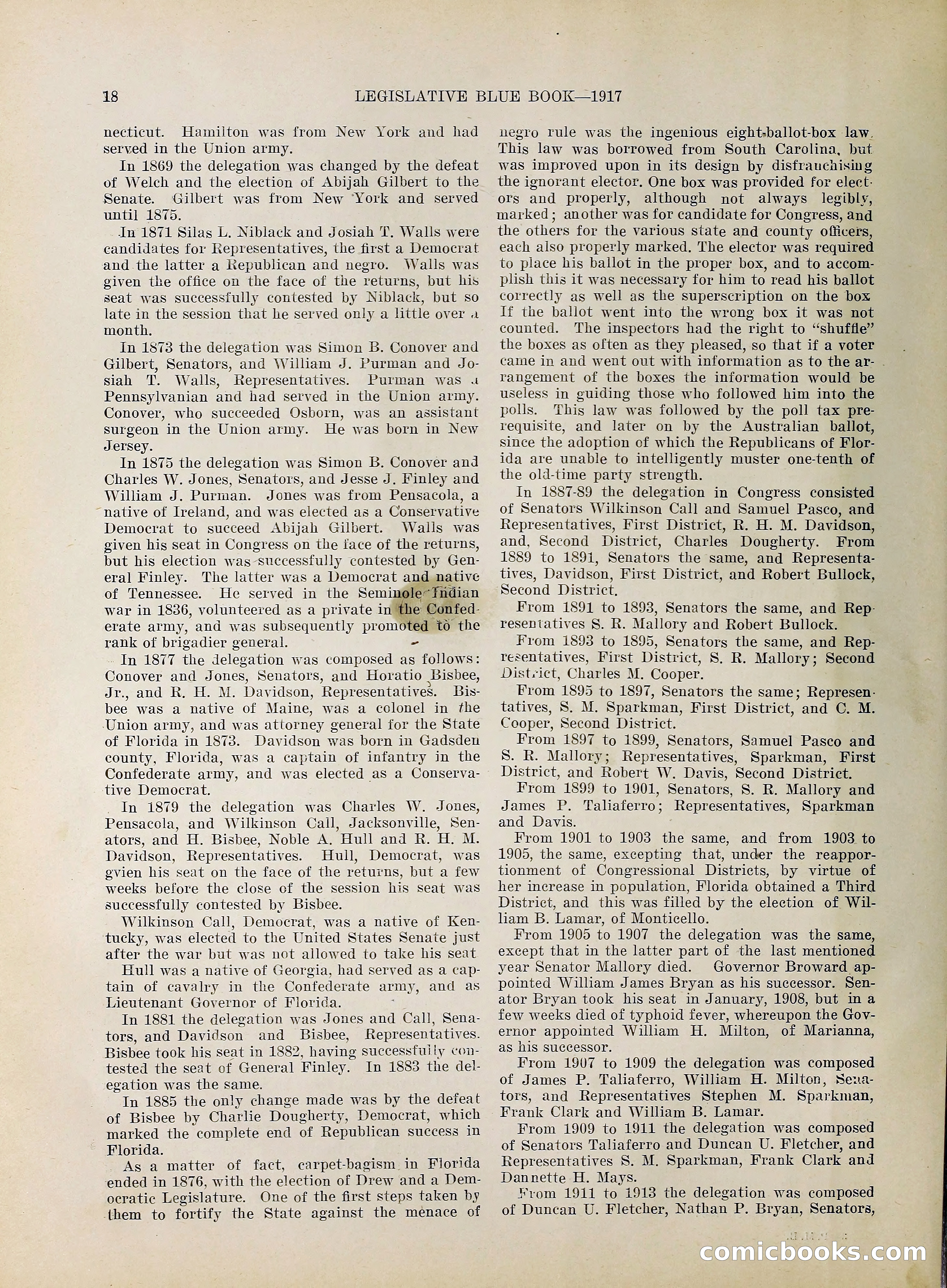 Legislative Blue Book, 1917 — page 27 of 148
