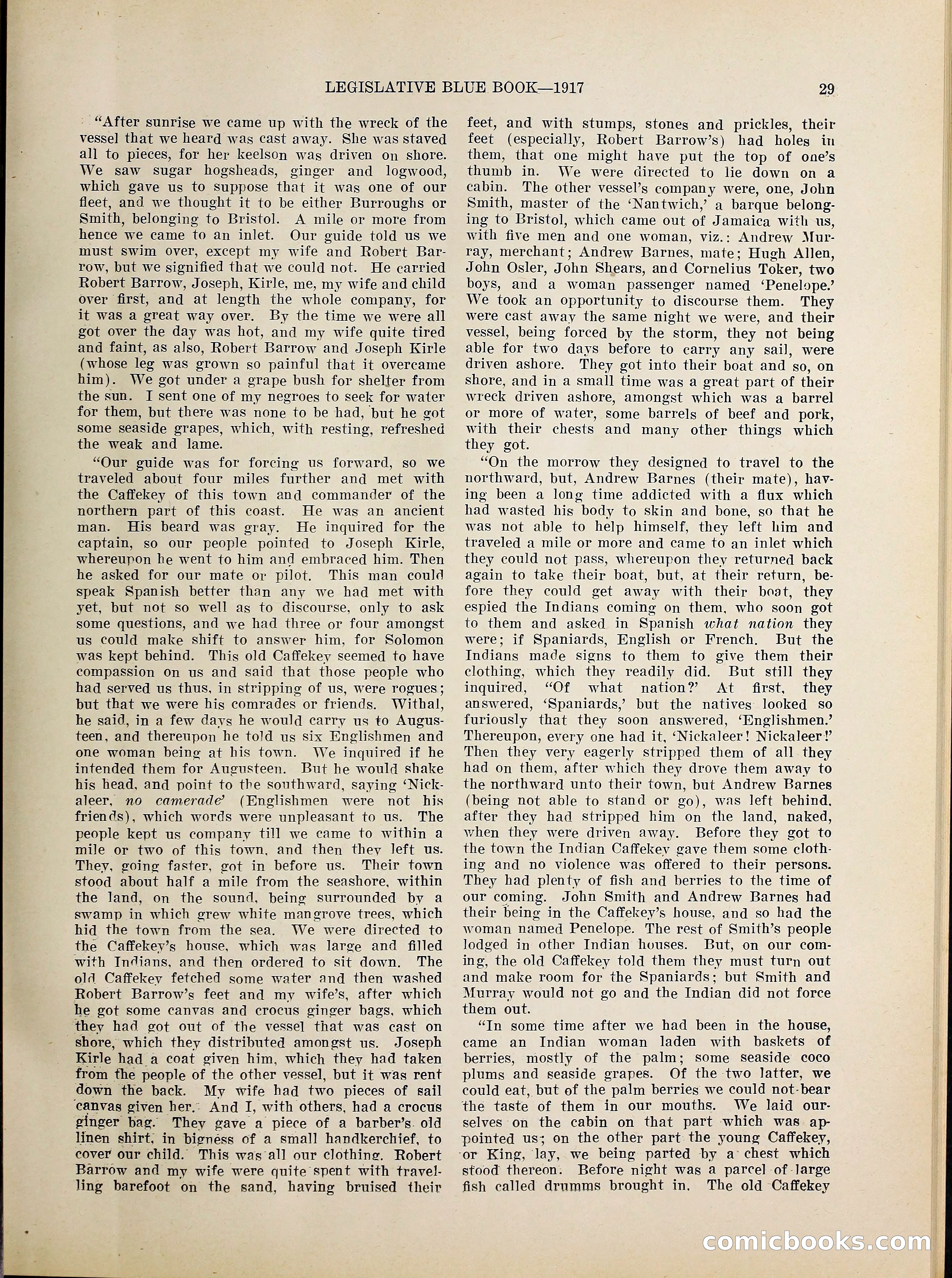 Legislative Blue Book, 1917 — page 38 of 148