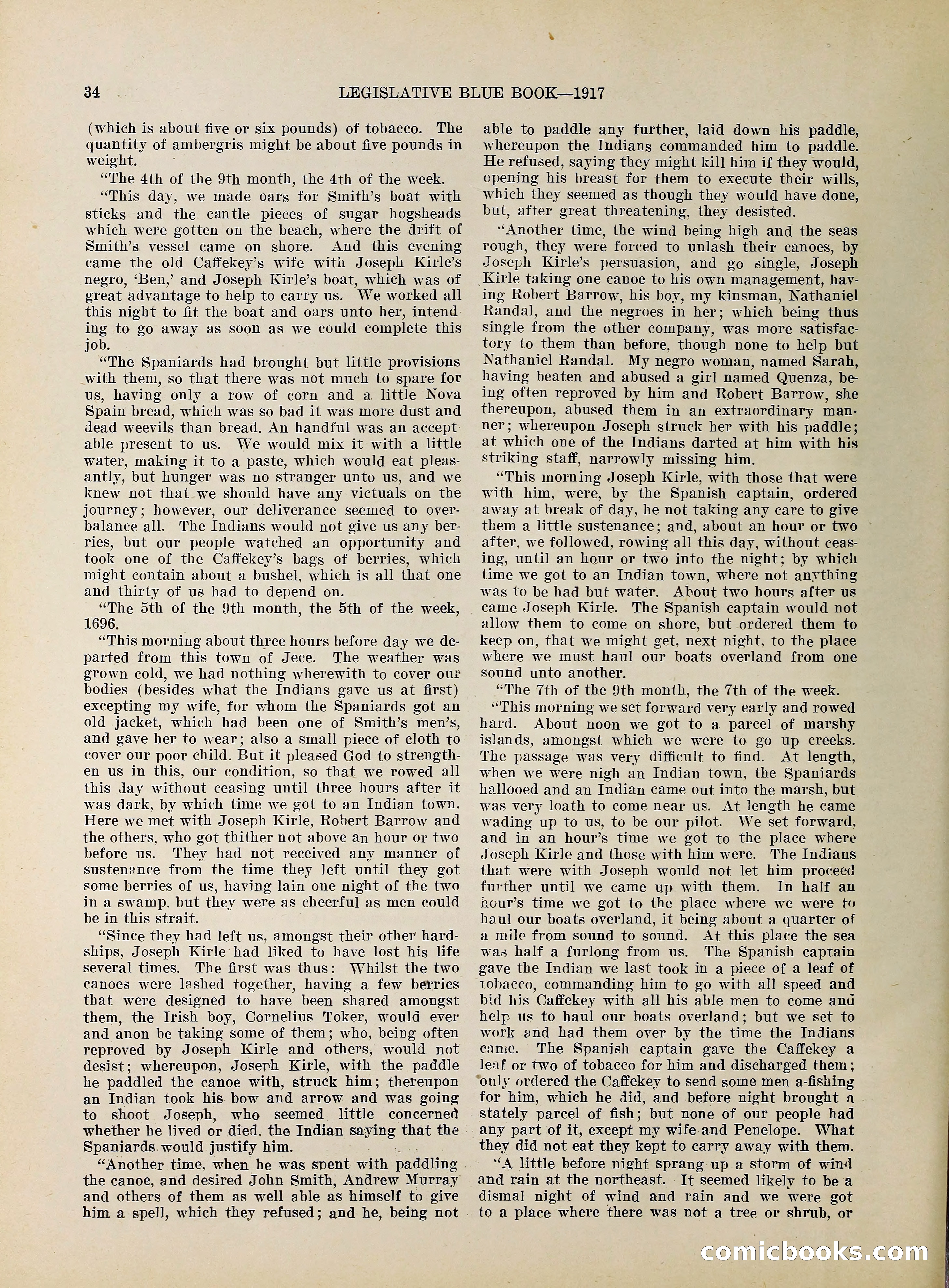 Legislative Blue Book, 1917 — page 43 of 148