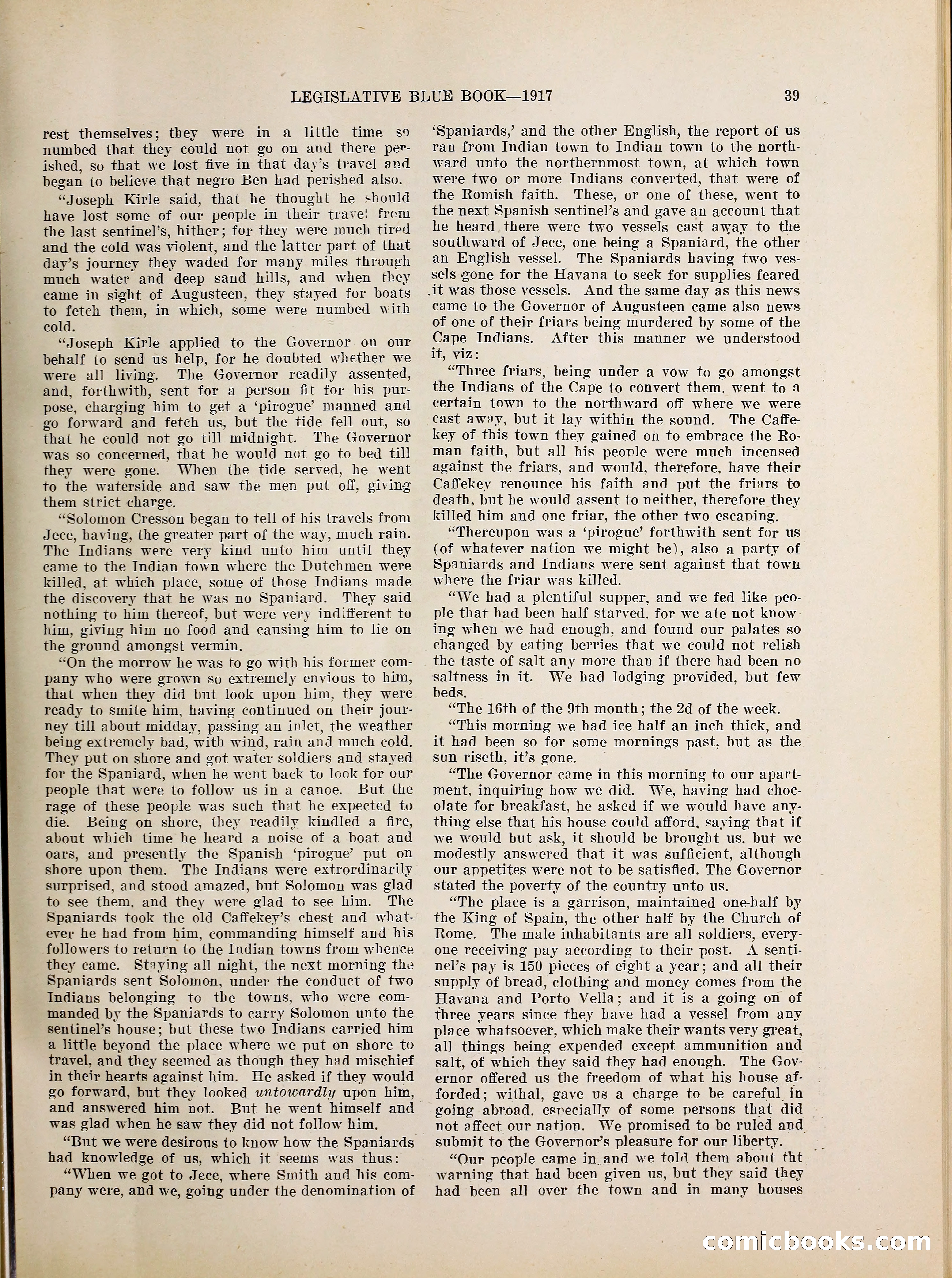 Legislative Blue Book, 1917 — page 48 of 148