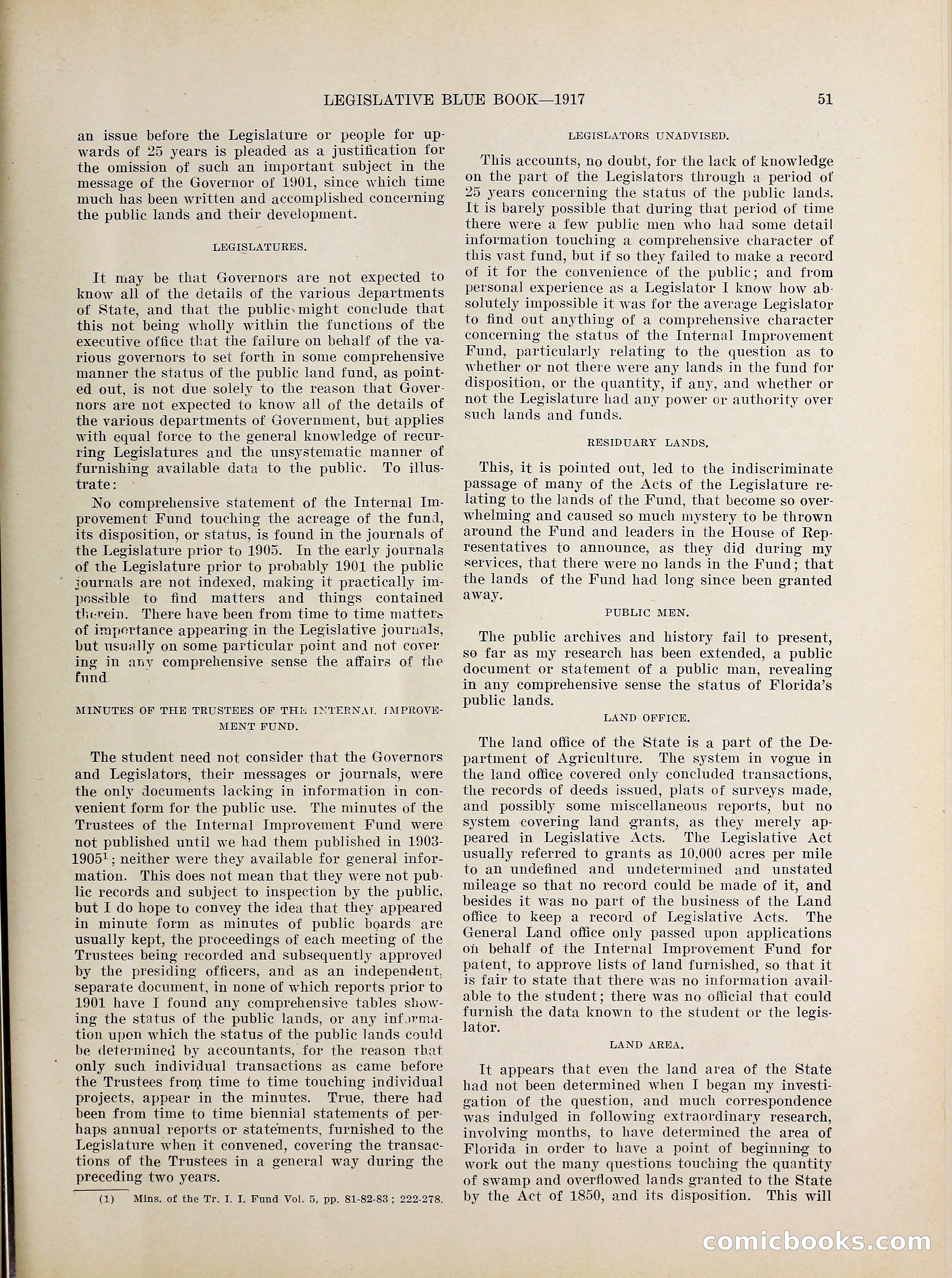 Legislative Blue Book, 1917 — page 60 of 148