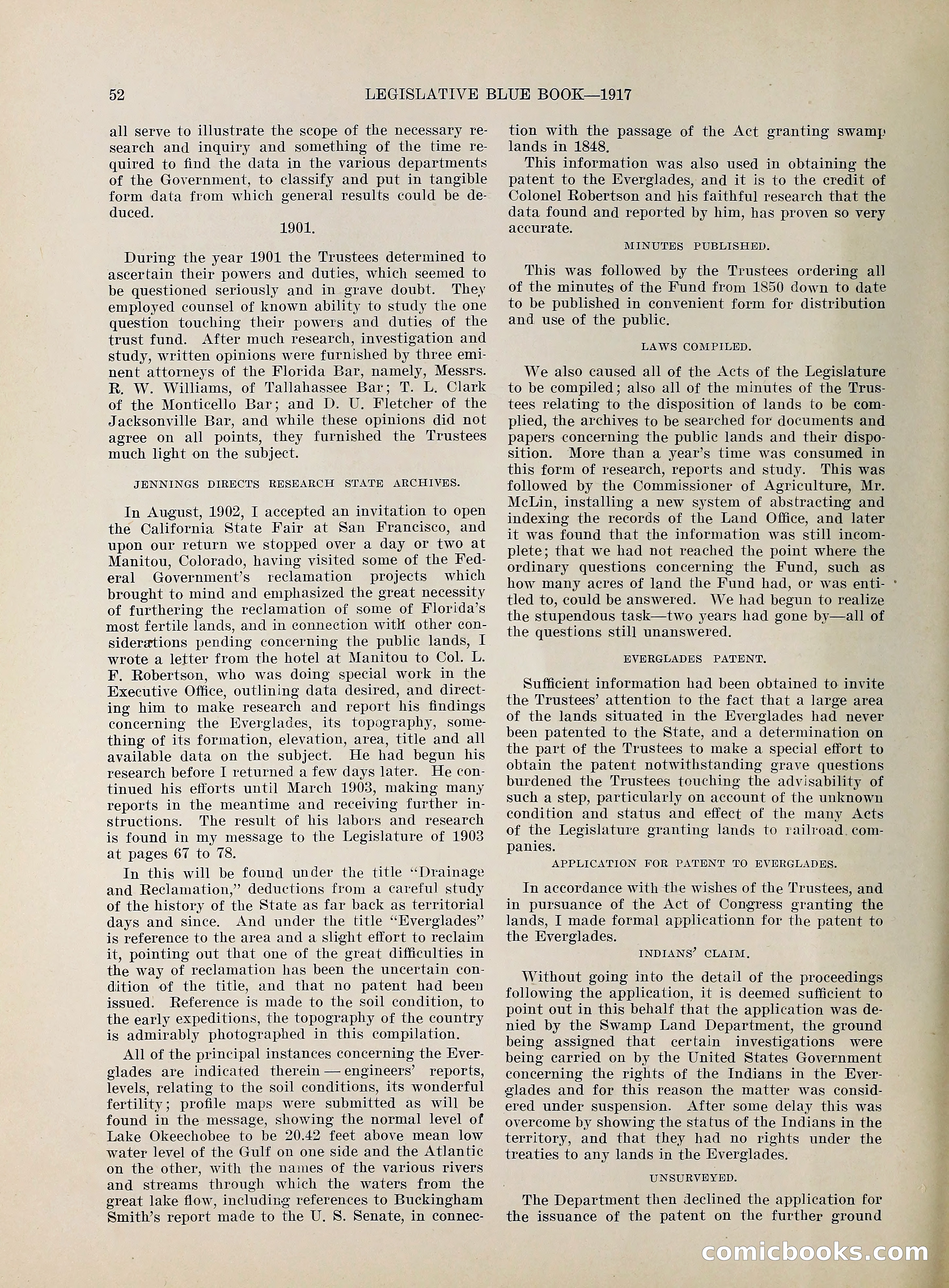 Legislative Blue Book, 1917 — page 61 of 148