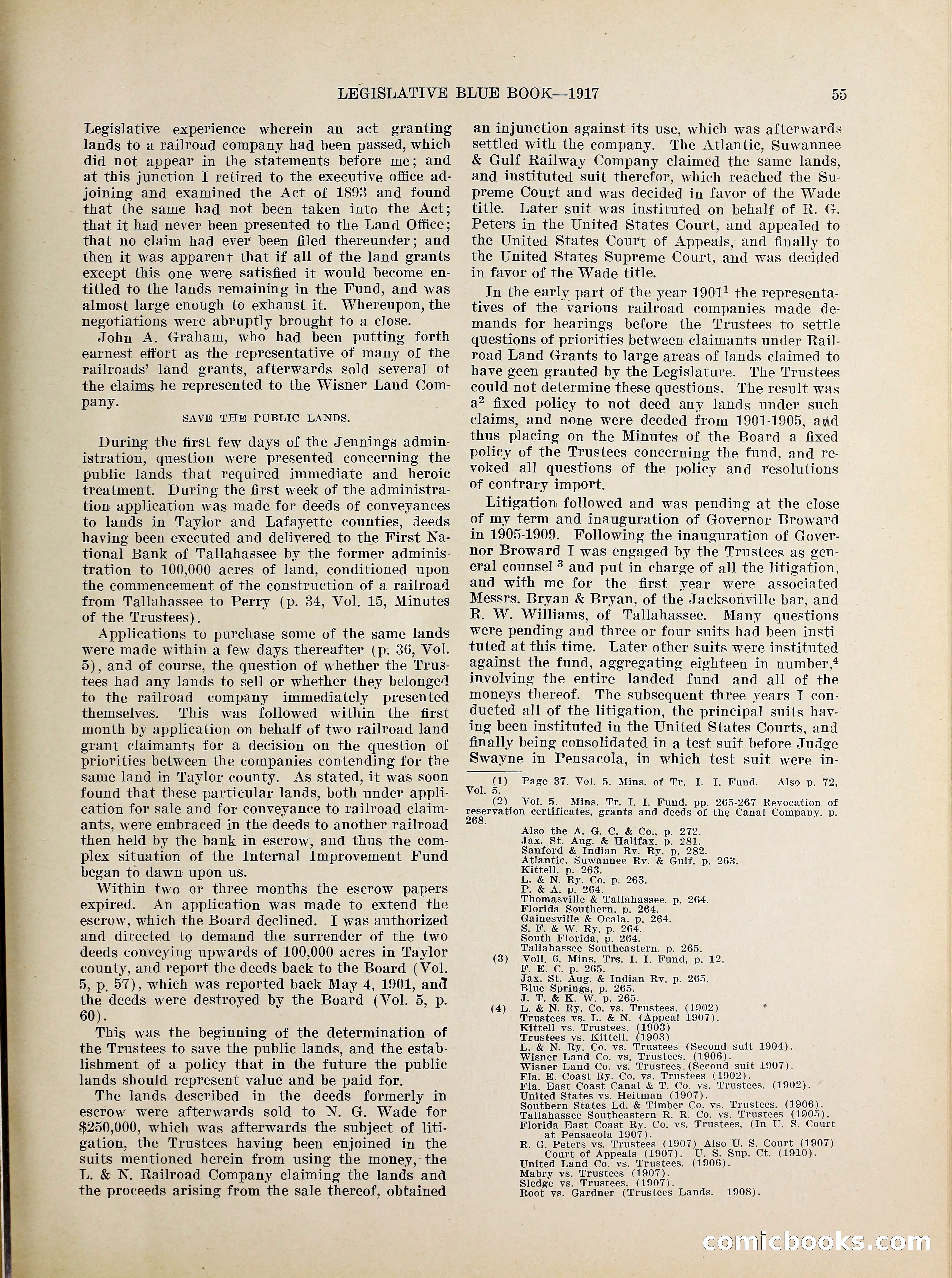 Legislative Blue Book, 1917 — page 64 of 148