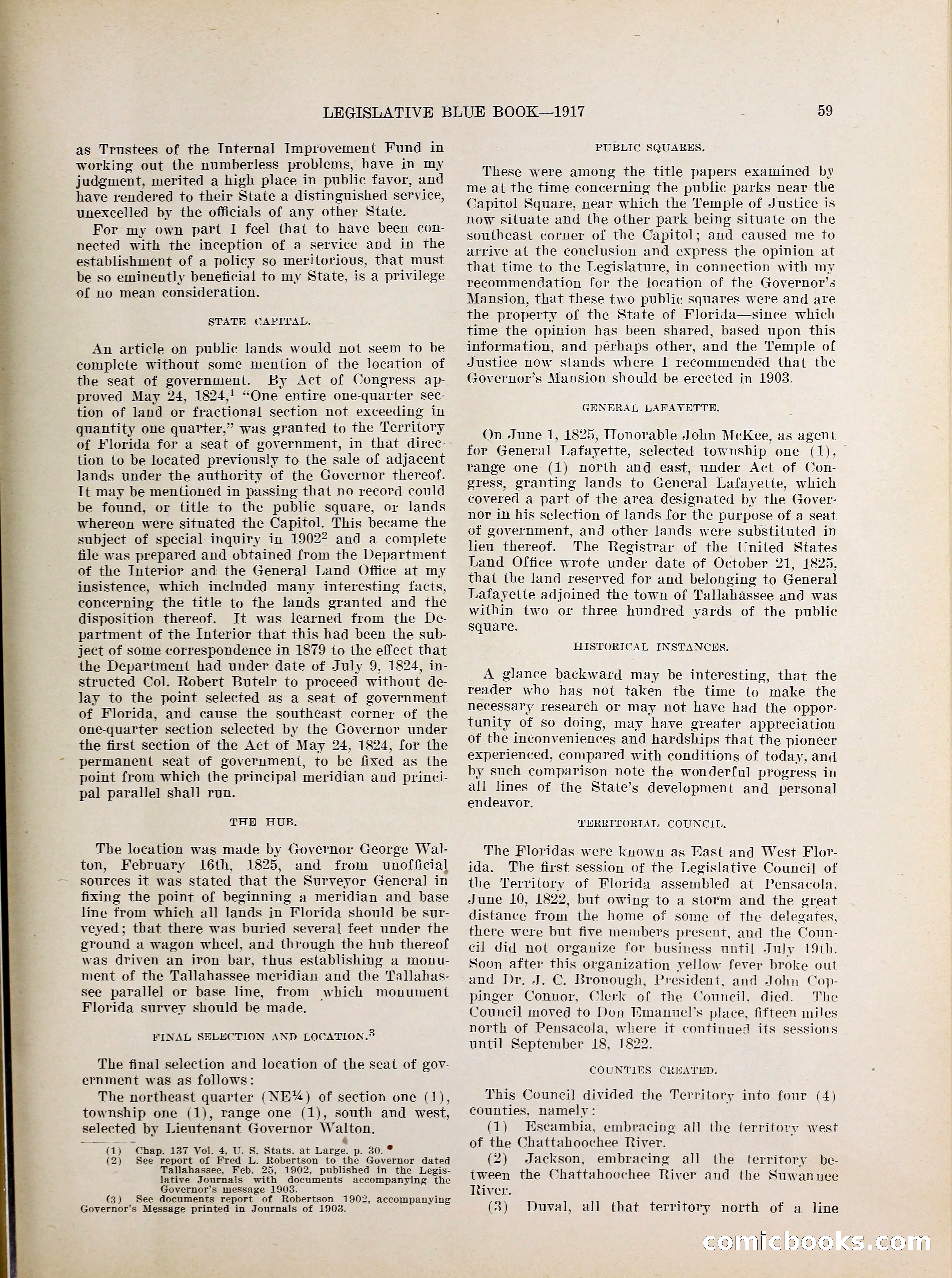 Legislative Blue Book, 1917 — page 68 of 148