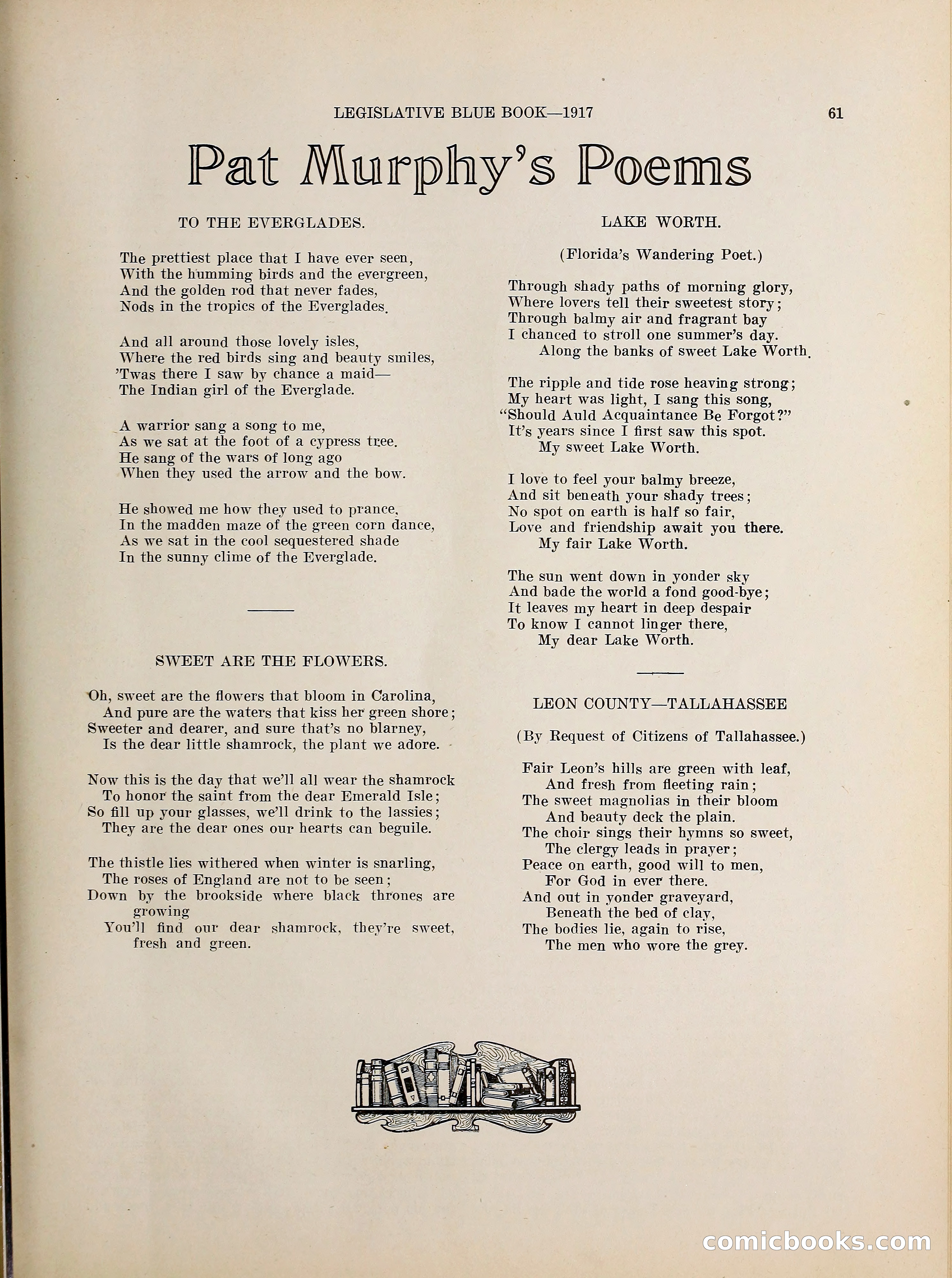 Legislative Blue Book, 1917 — page 70 of 148